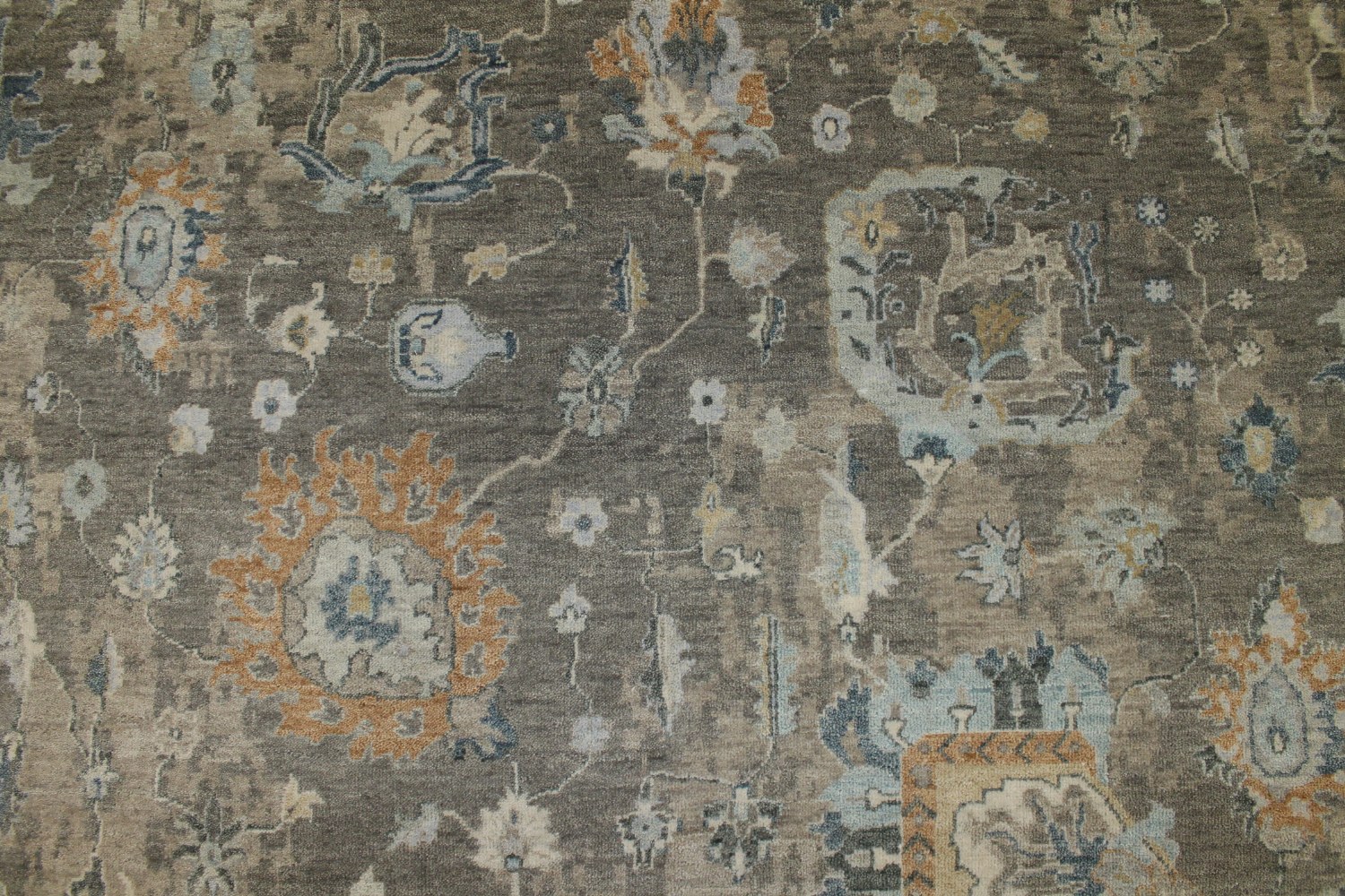 8x10 Transitional Hand Knotted Wool & Viscose Area Rug - MR023570