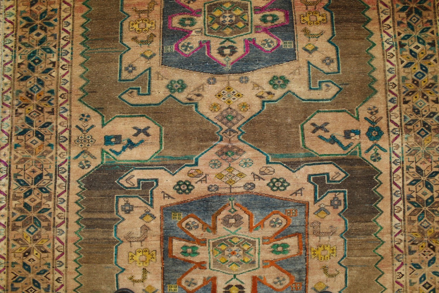 6x9 Vintage Hand Knotted Wool Area Rug - MR023646