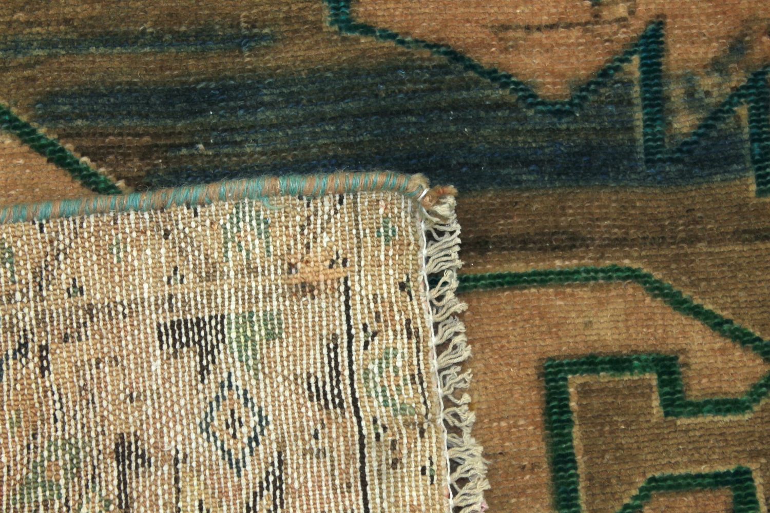 Wide Runner  Hand Knotted Wool Area Rug - MR023646