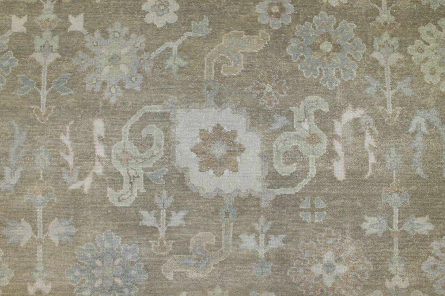 6x9 Oushak Hand Knotted Wool Area Rug - MR023767