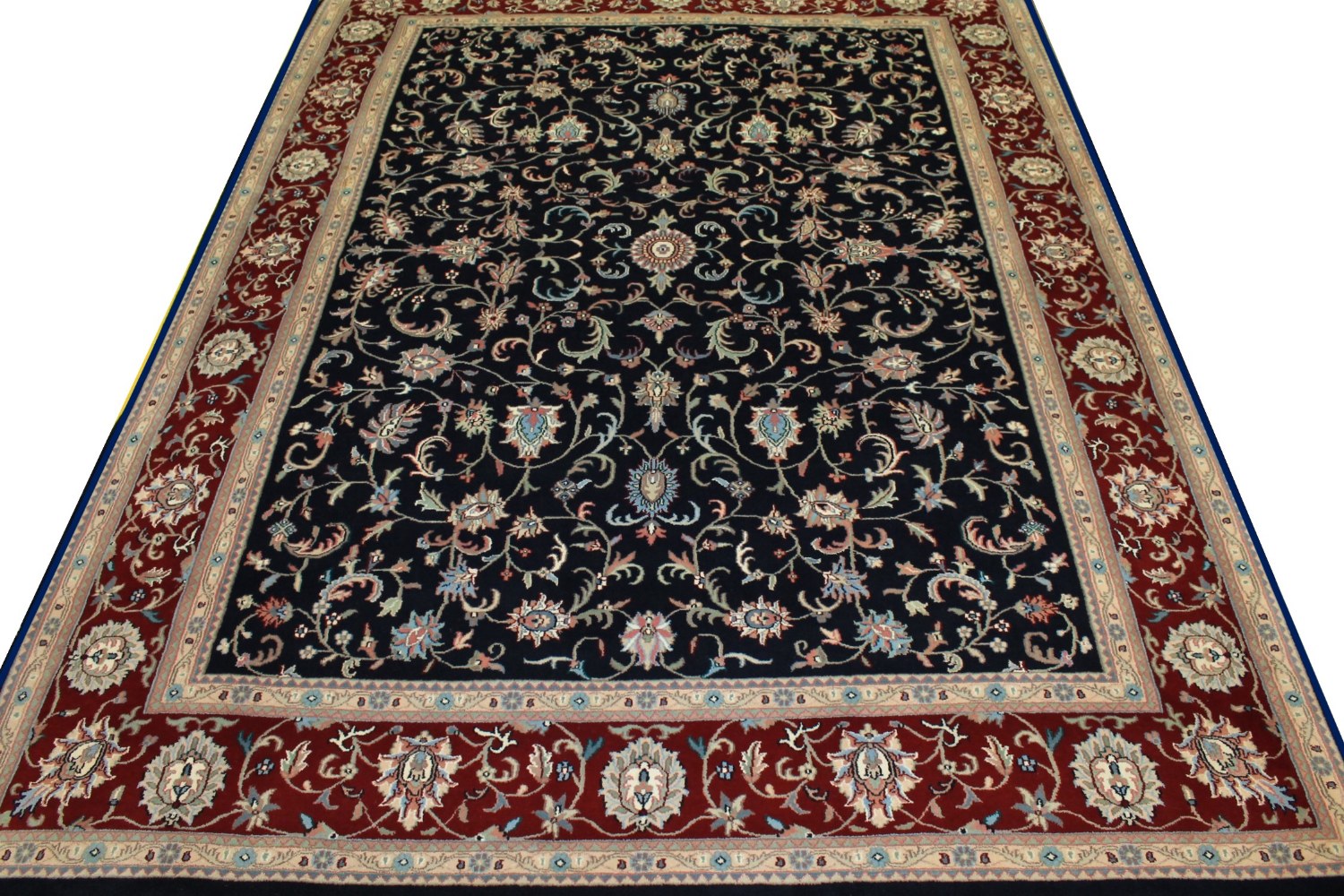 9x12 Traditional Hand Knotted Wool Area Rug - MR0238