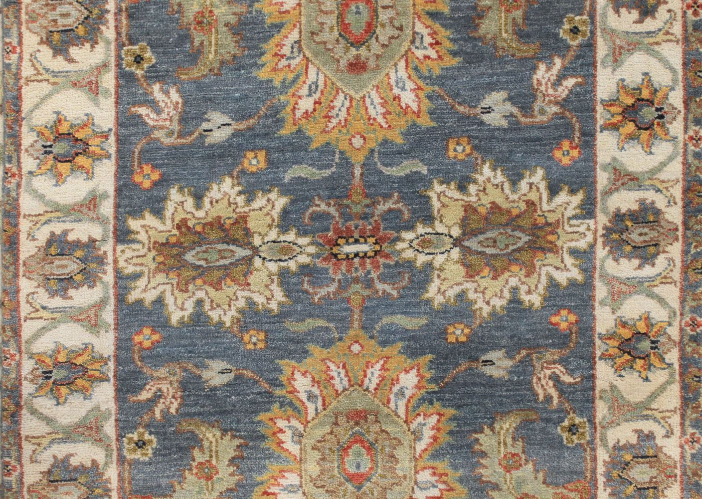 10 ft. Runner Traditional Hand Knotted Wool Area Rug - MR023806