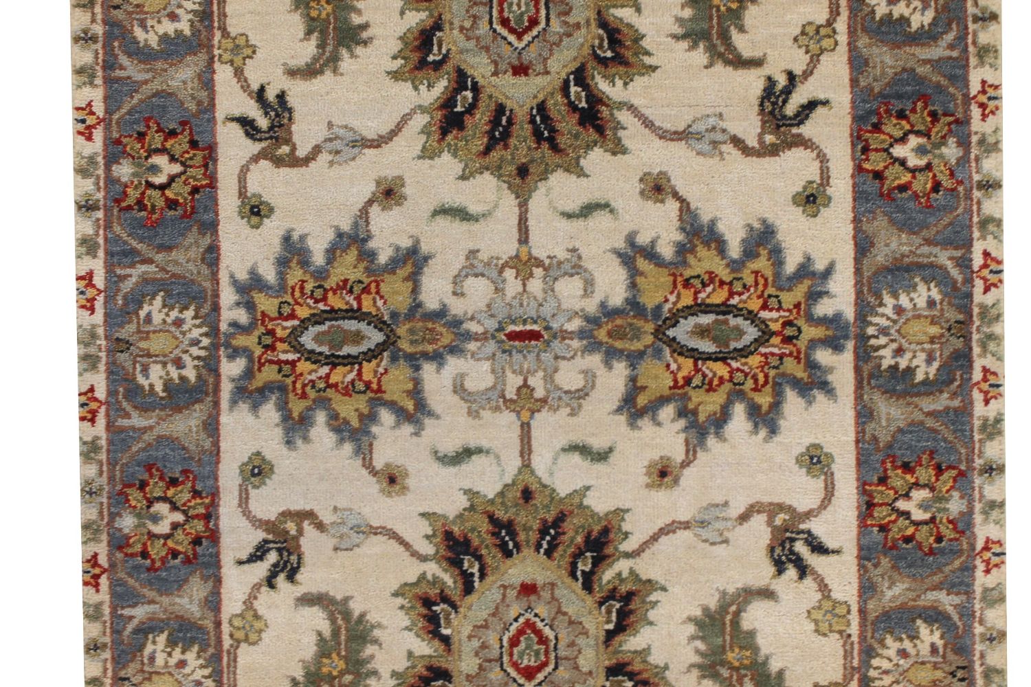 10 ft. Runner Traditional Hand Knotted Wool Area Rug - MR023826