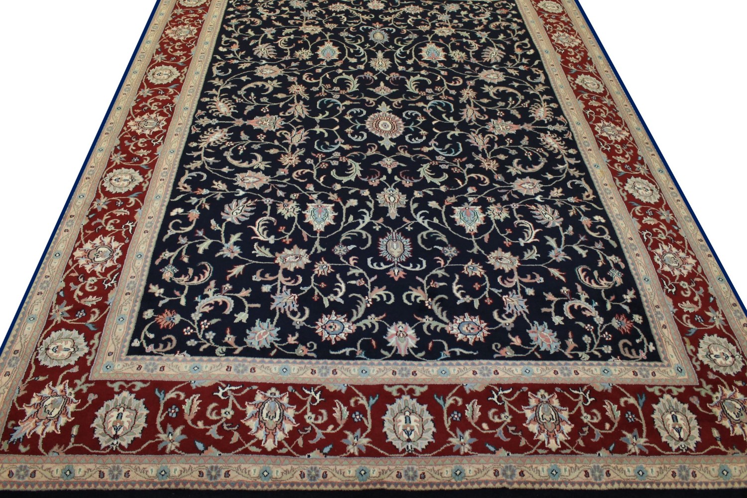 9x12 Traditional Hand Knotted Wool Area Rug - MR0238