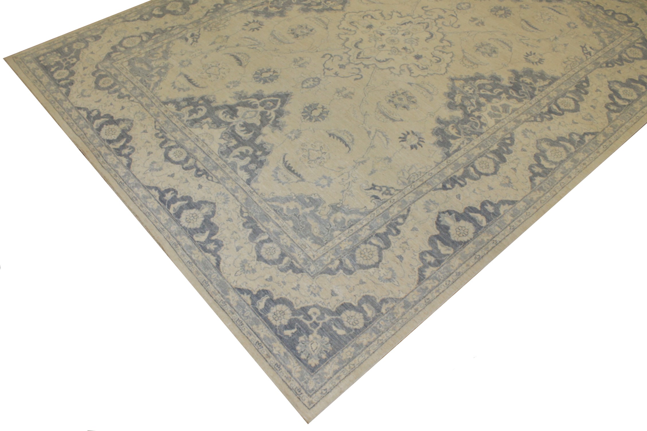 9x12 Peshawar Hand Knotted Wool Area Rug - MR023980
