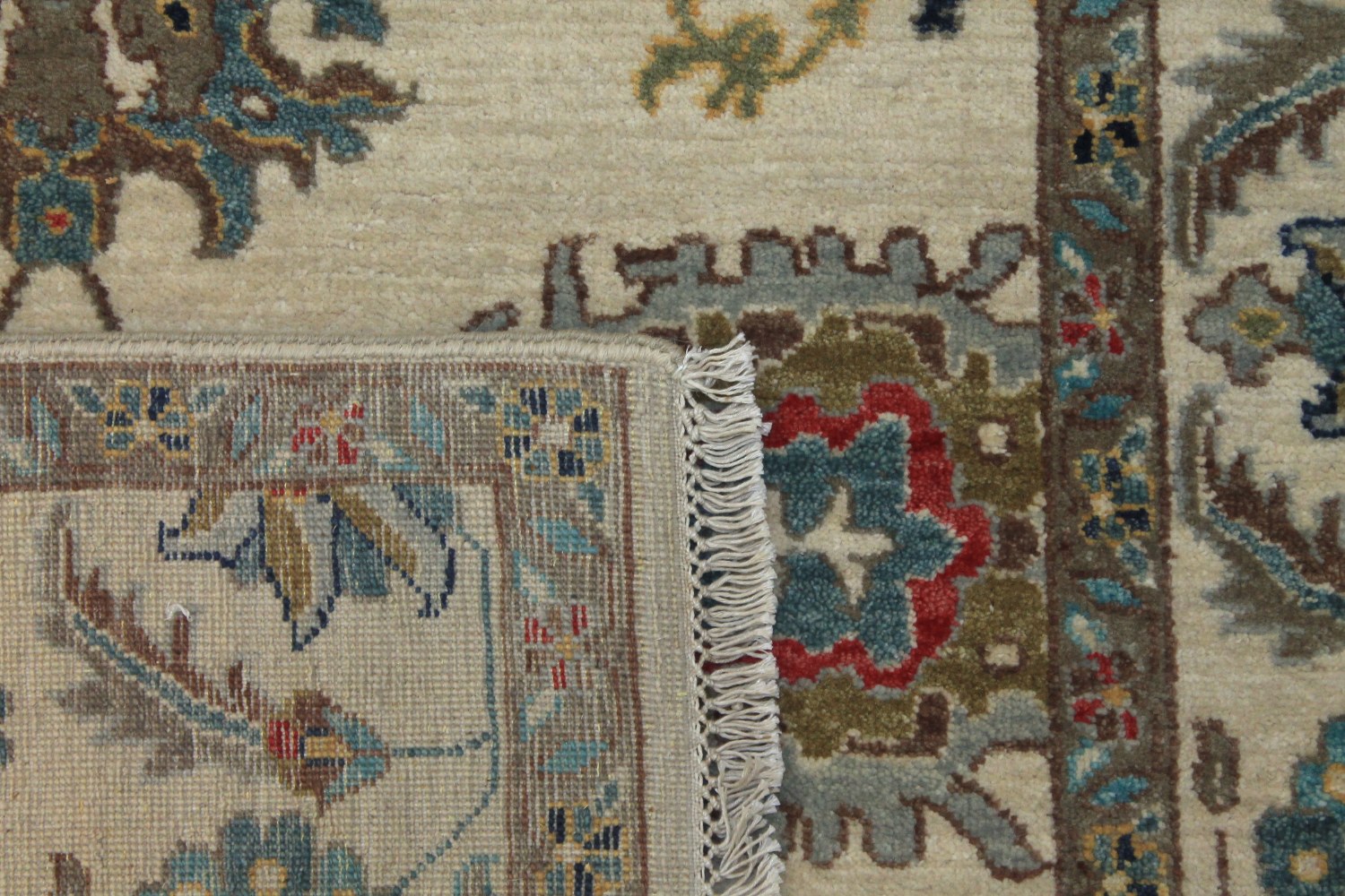Wide Runner Traditional Hand Knotted Wool Area Rug - MR024045