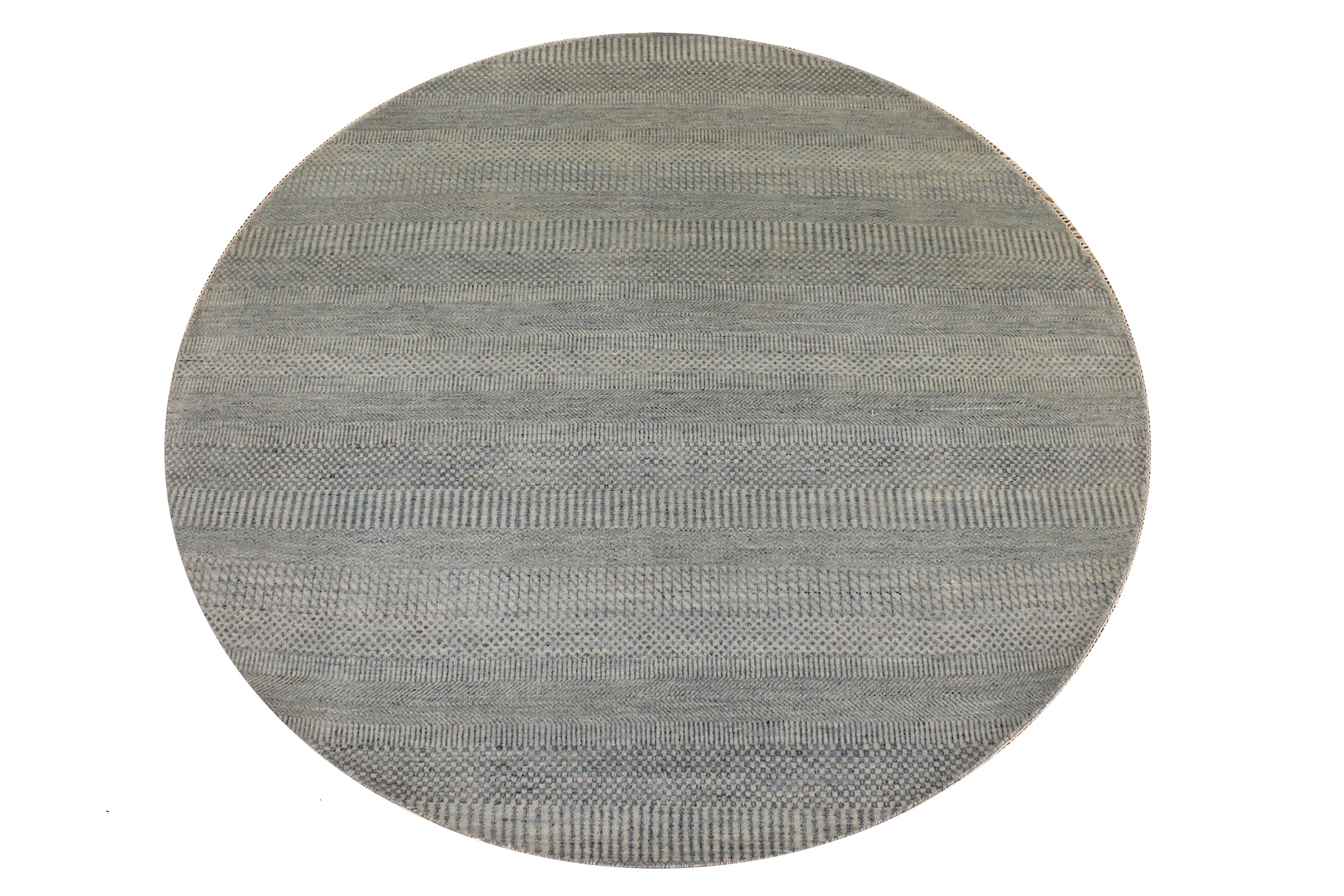 6 ft. - 7 ft. Round & Square Casual Hand Knotted Wool & Viscose Area Rug - MR024074