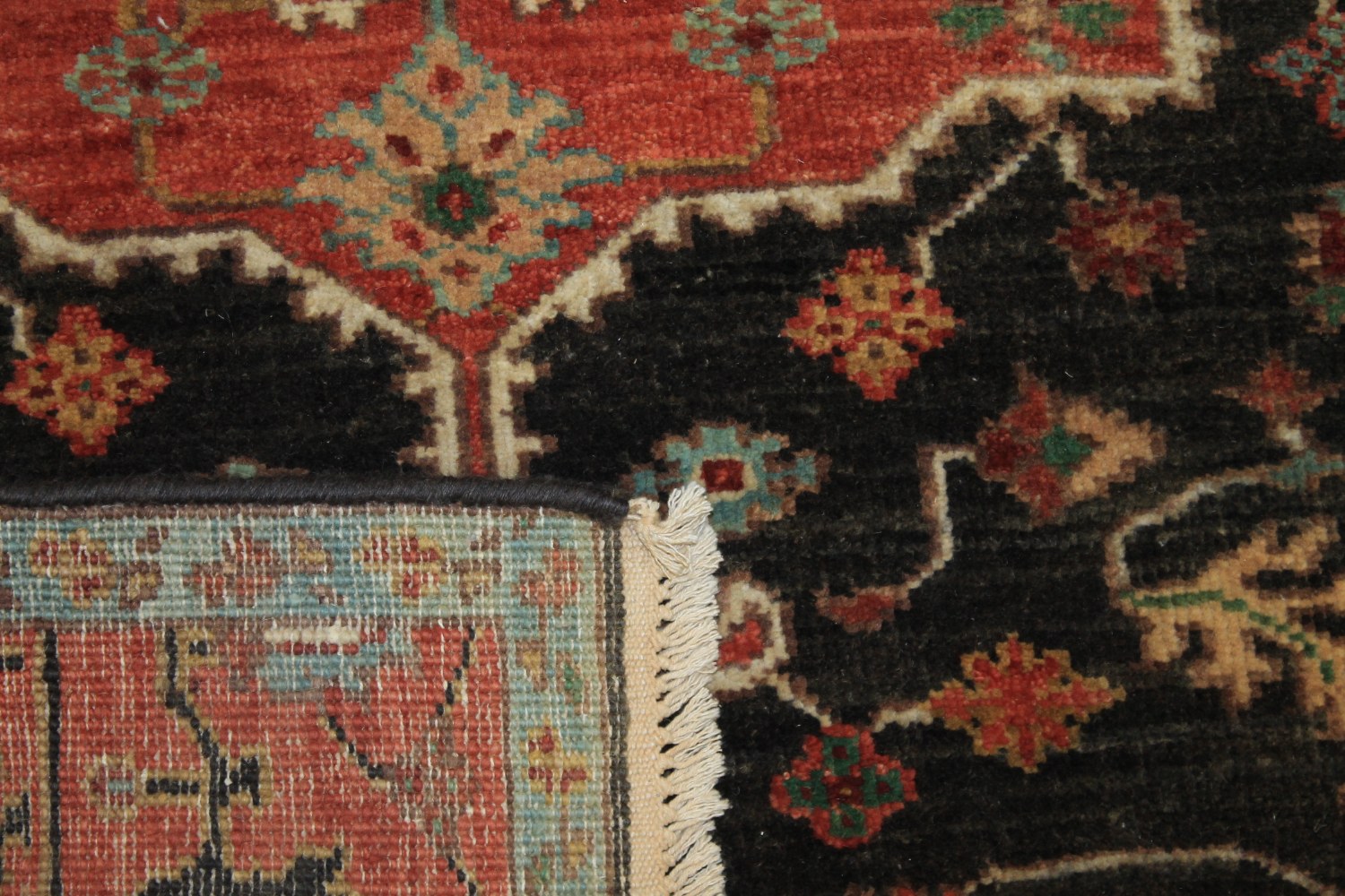 4x6 Heriz/Serapi Hand Knotted Wool Area Rug - MR024285