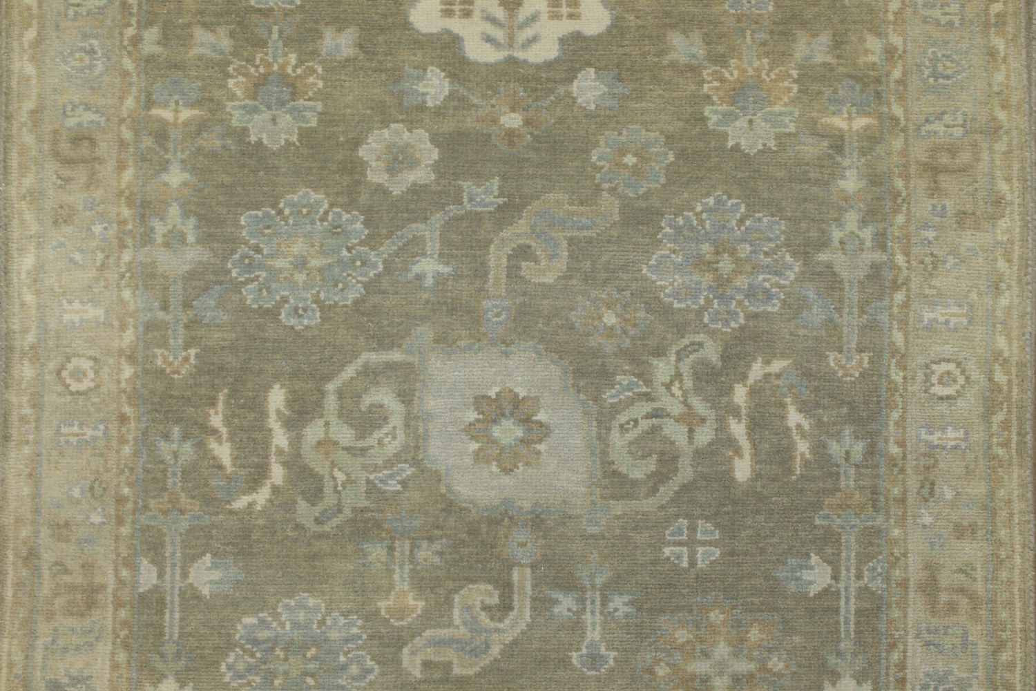 3x5 Oushak Hand Knotted Wool Area Rug - MR024304