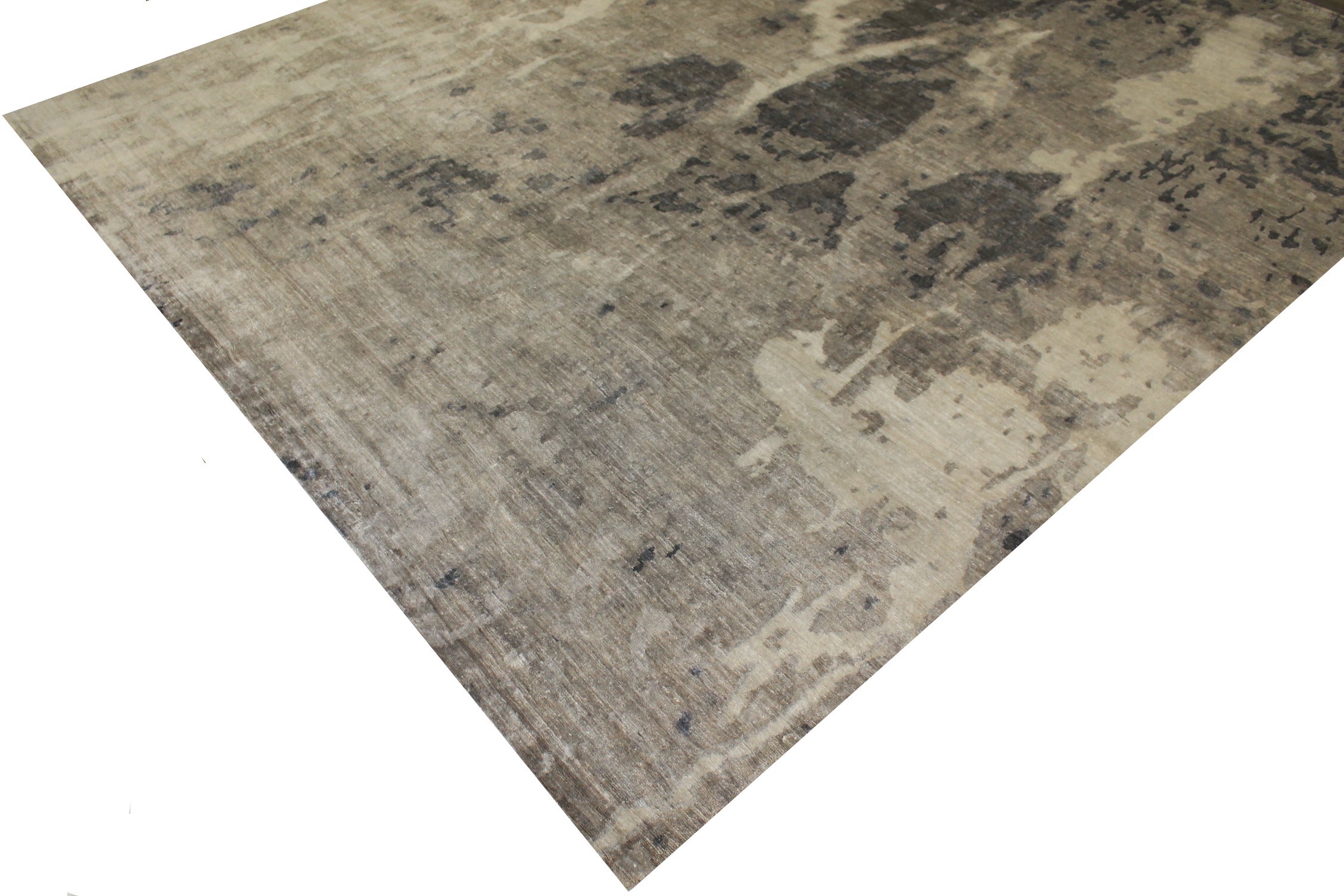 OVERSIZE Modern Hand Knotted Wool Area Rug - MR024315