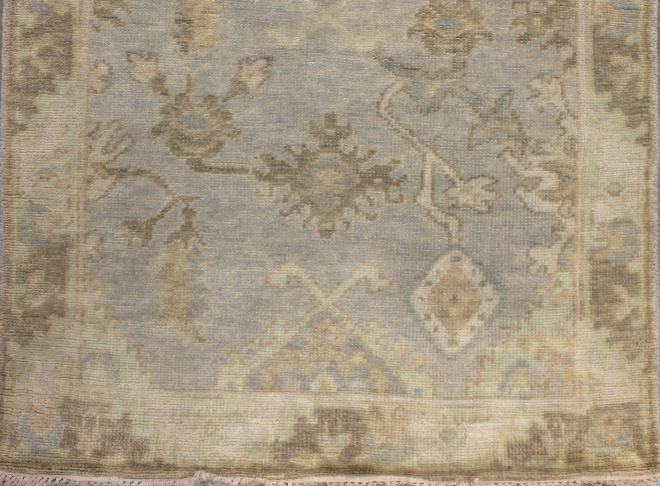 13 ft. & Longer Runner Oushak Hand Knotted Wool Area Rug - MR024323