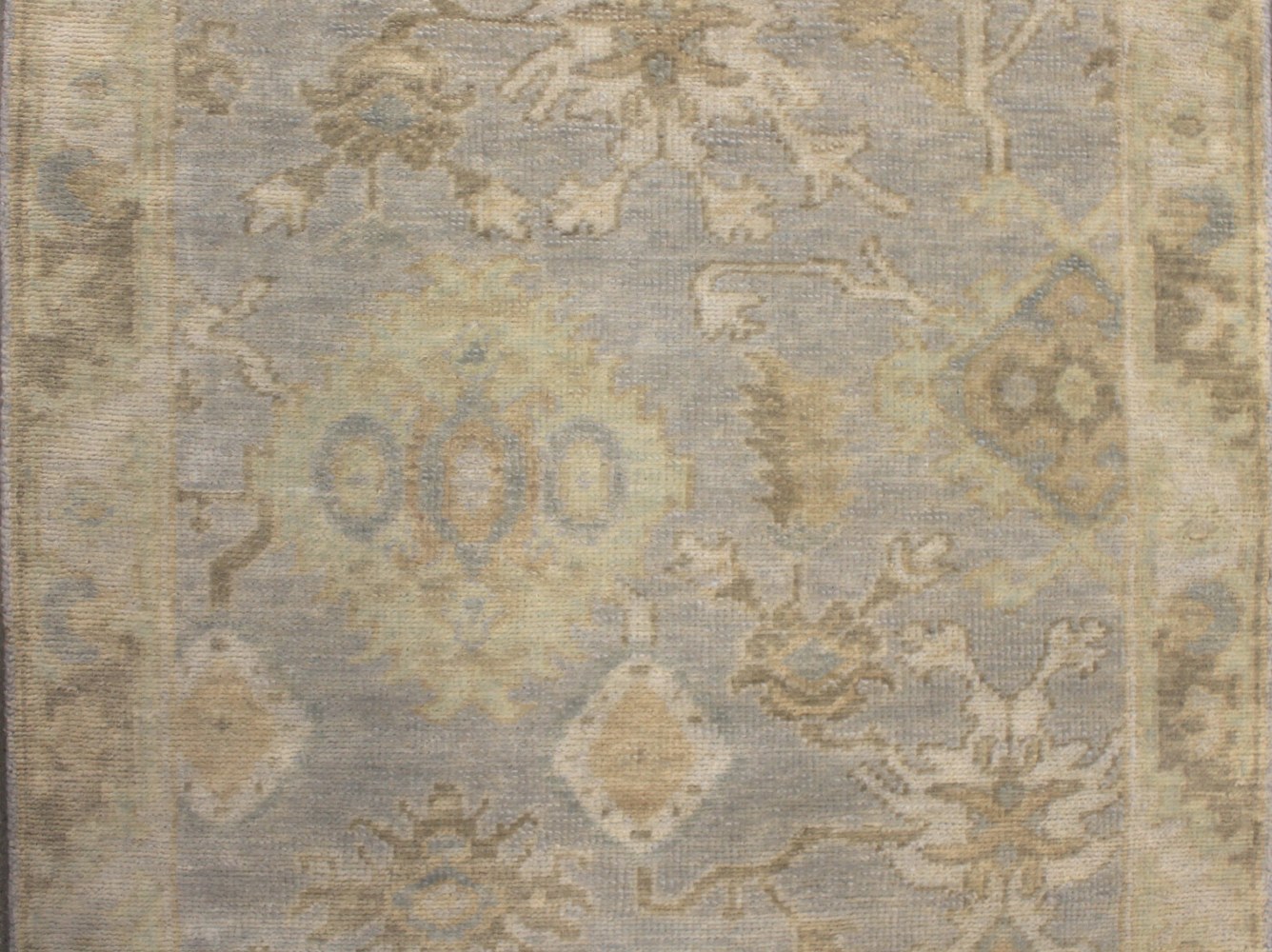 13 ft. & Longer Runner Oushak Hand Knotted Wool Area Rug - MR024323