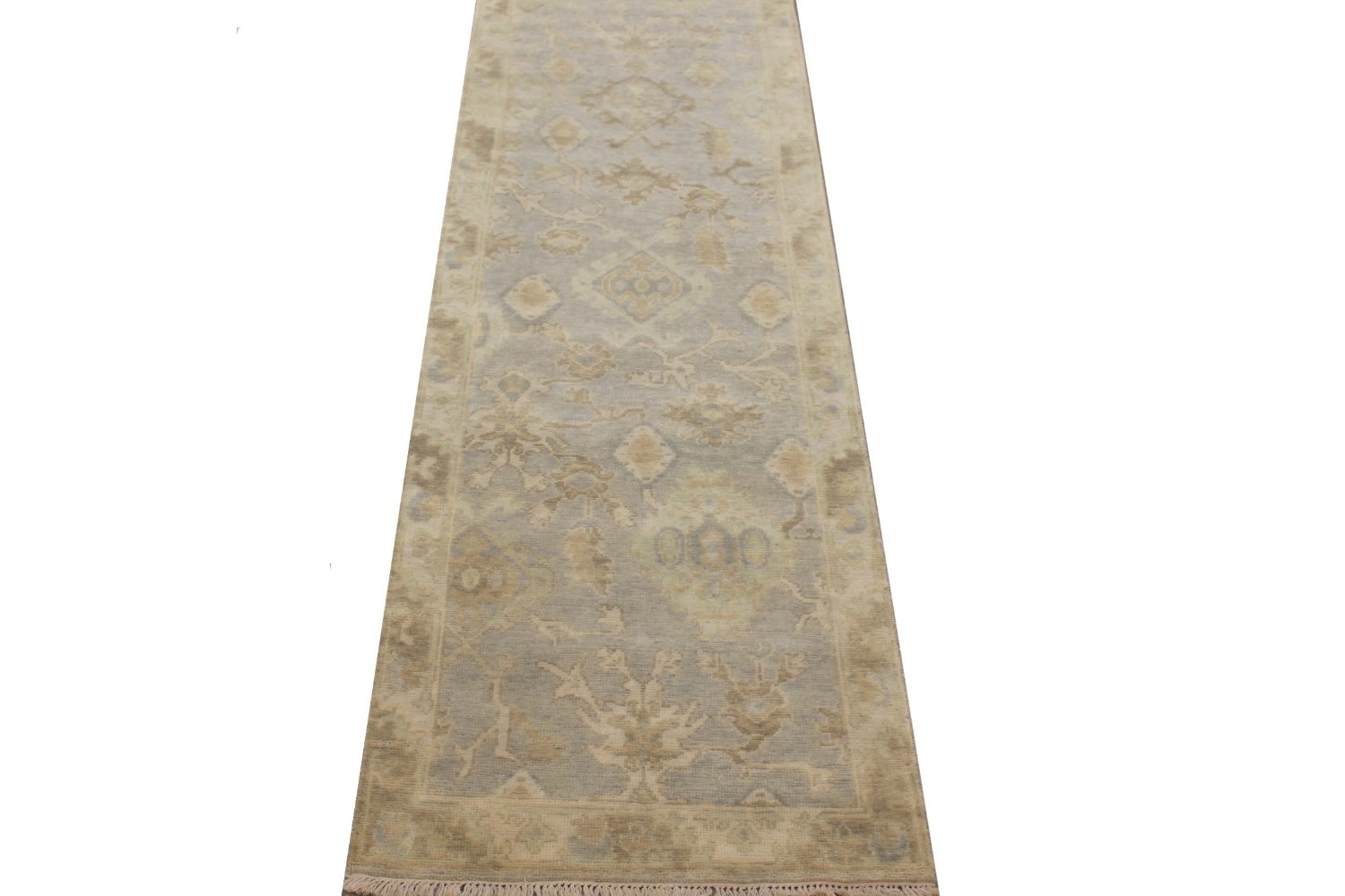 13 ft. & Longer Runner Oushak Hand Knotted Wool Area Rug - MR024323