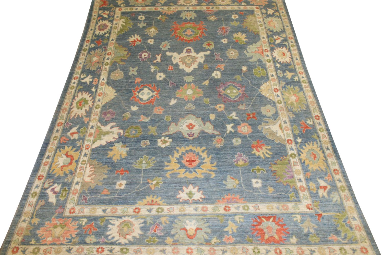 10x14  Hand Knotted Wool Area Rug - MR024377