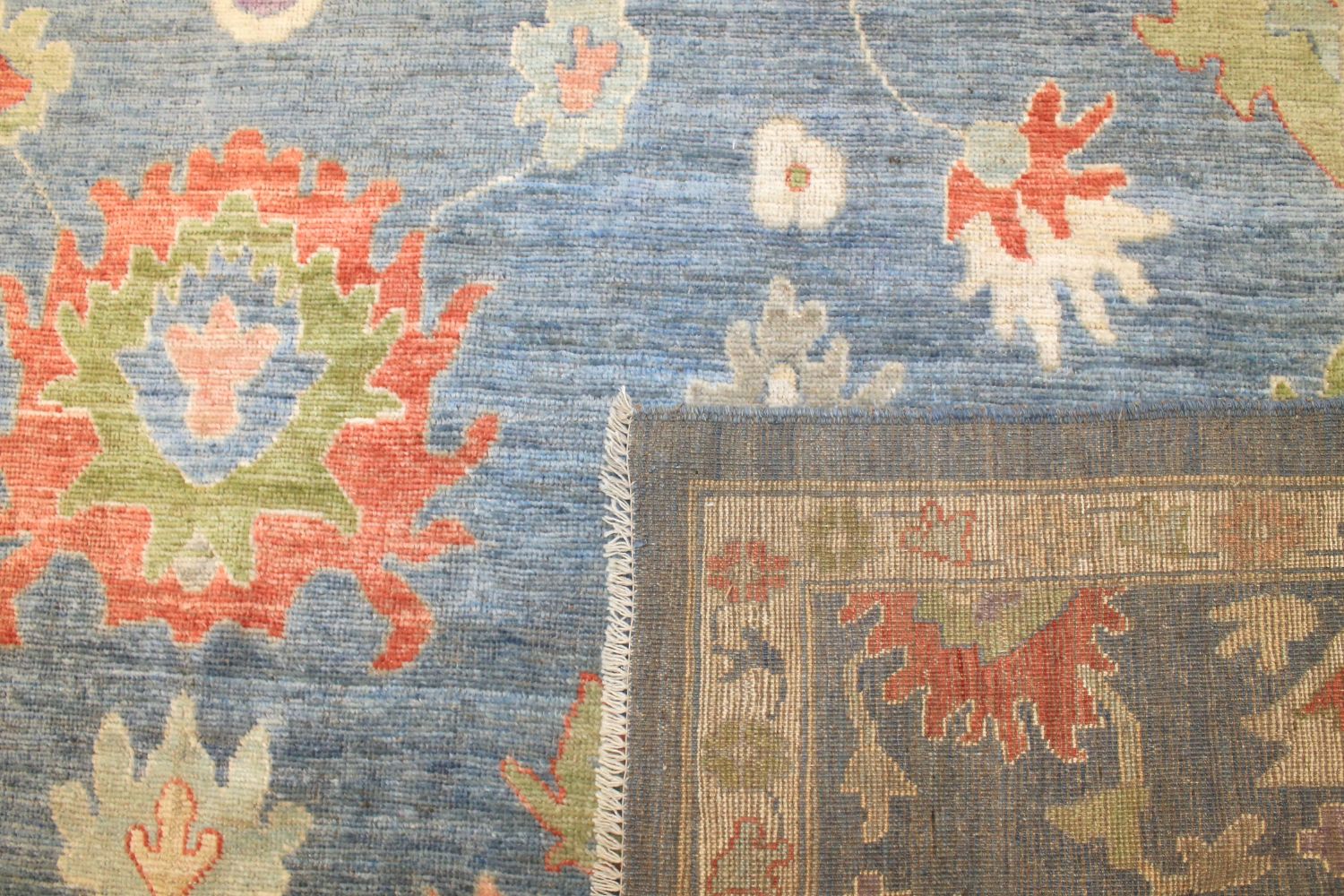 10x14  Hand Knotted Wool Area Rug - MR024377