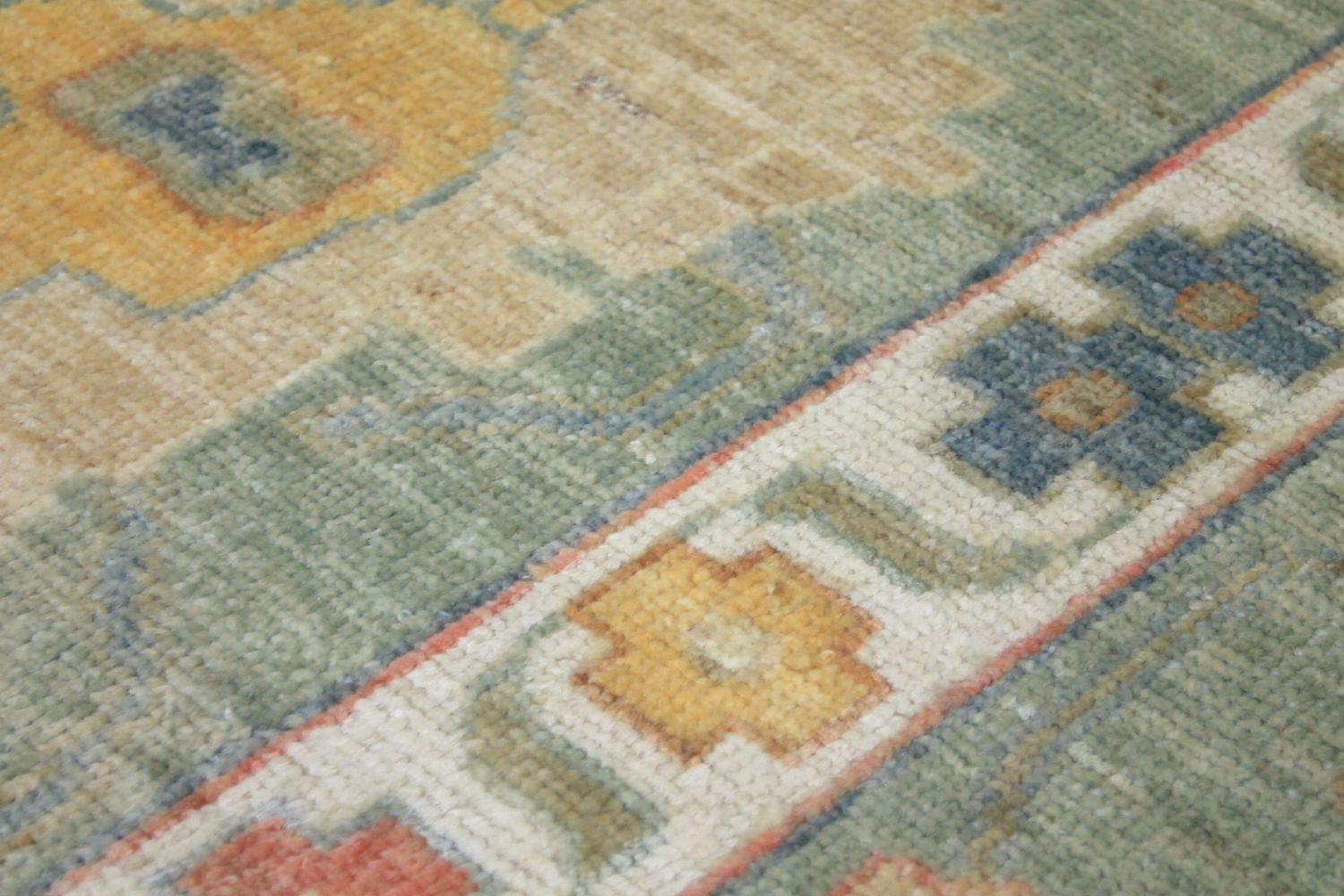10x14 Oushak Hand Knotted Wool Area Rug - MR024378