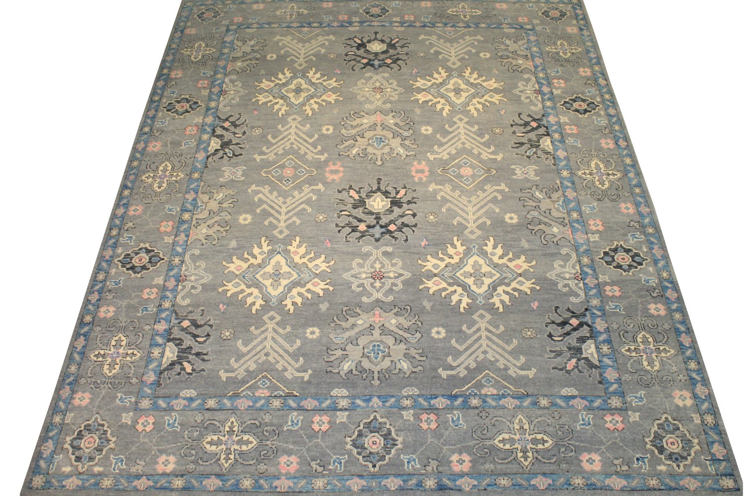 9x12 Oushak Hand Knotted Wool Area Rug - MR024397