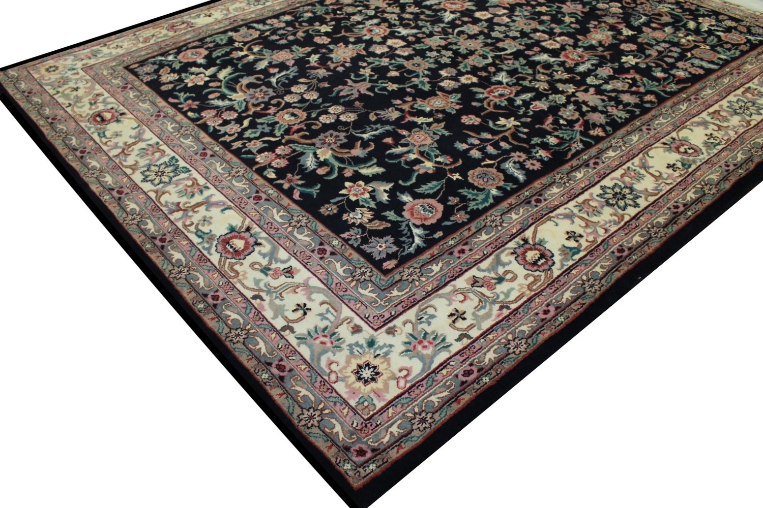 9x12 Traditional Hand Knotted Wool Area Rug - MR0243