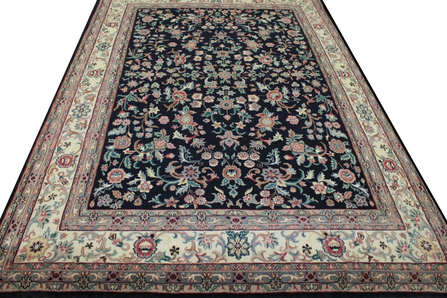 9x12 Traditional Hand Knotted Wool Area Rug - MR0243