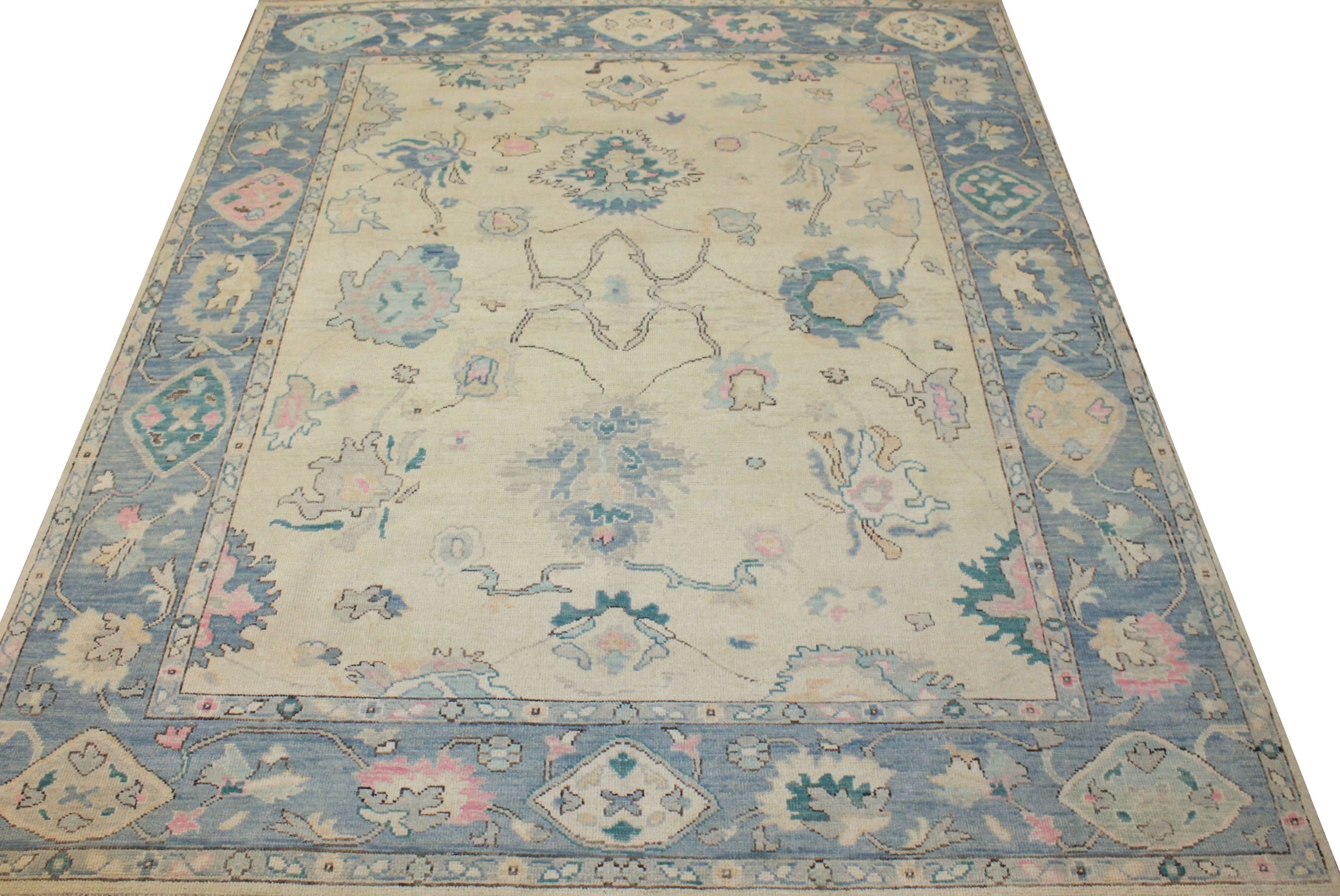 8x10 Oushak Hand Knotted Wool Area Rug - MR024426