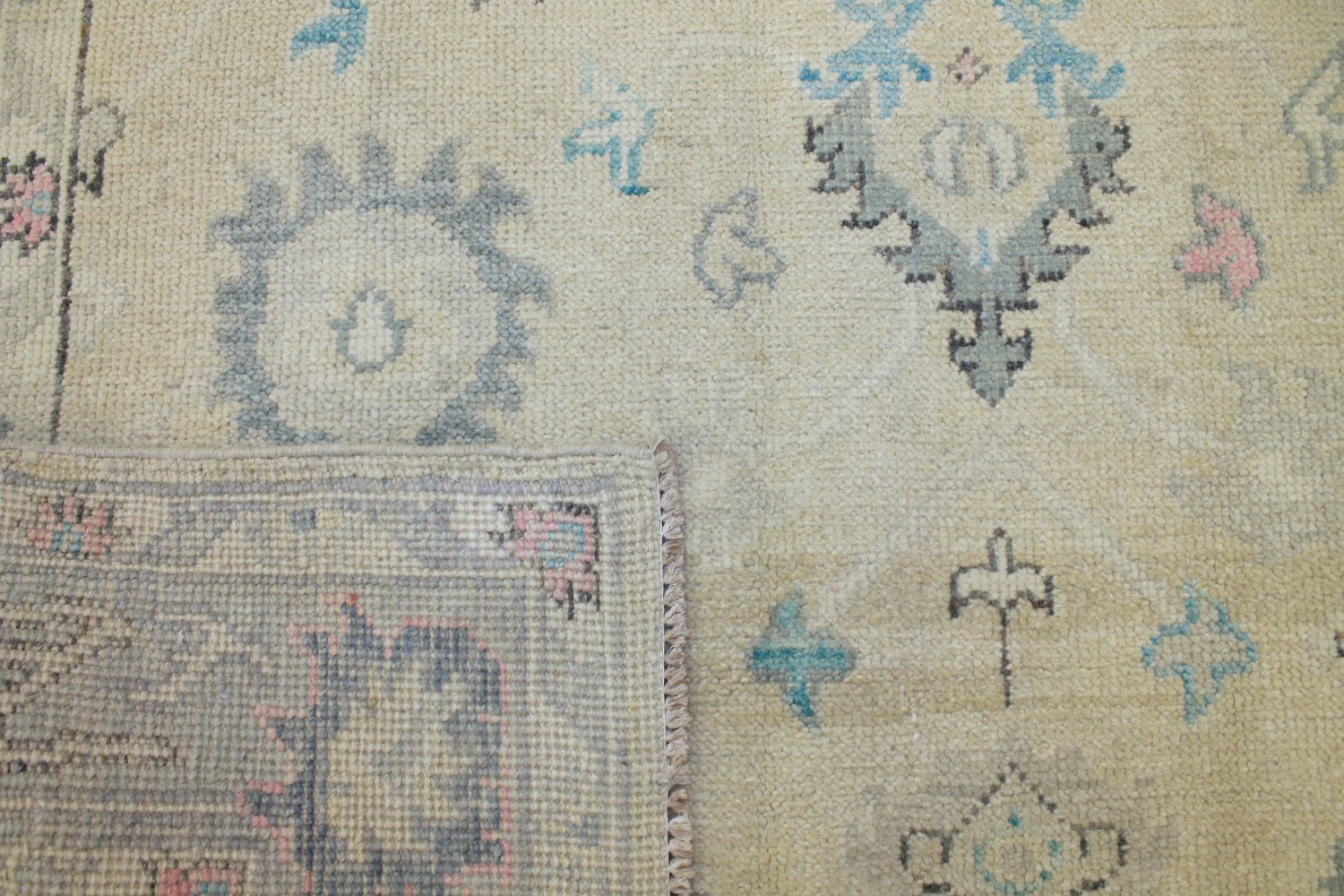 5x7/8 Oushak Hand Knotted Wool Area Rug - MR024428