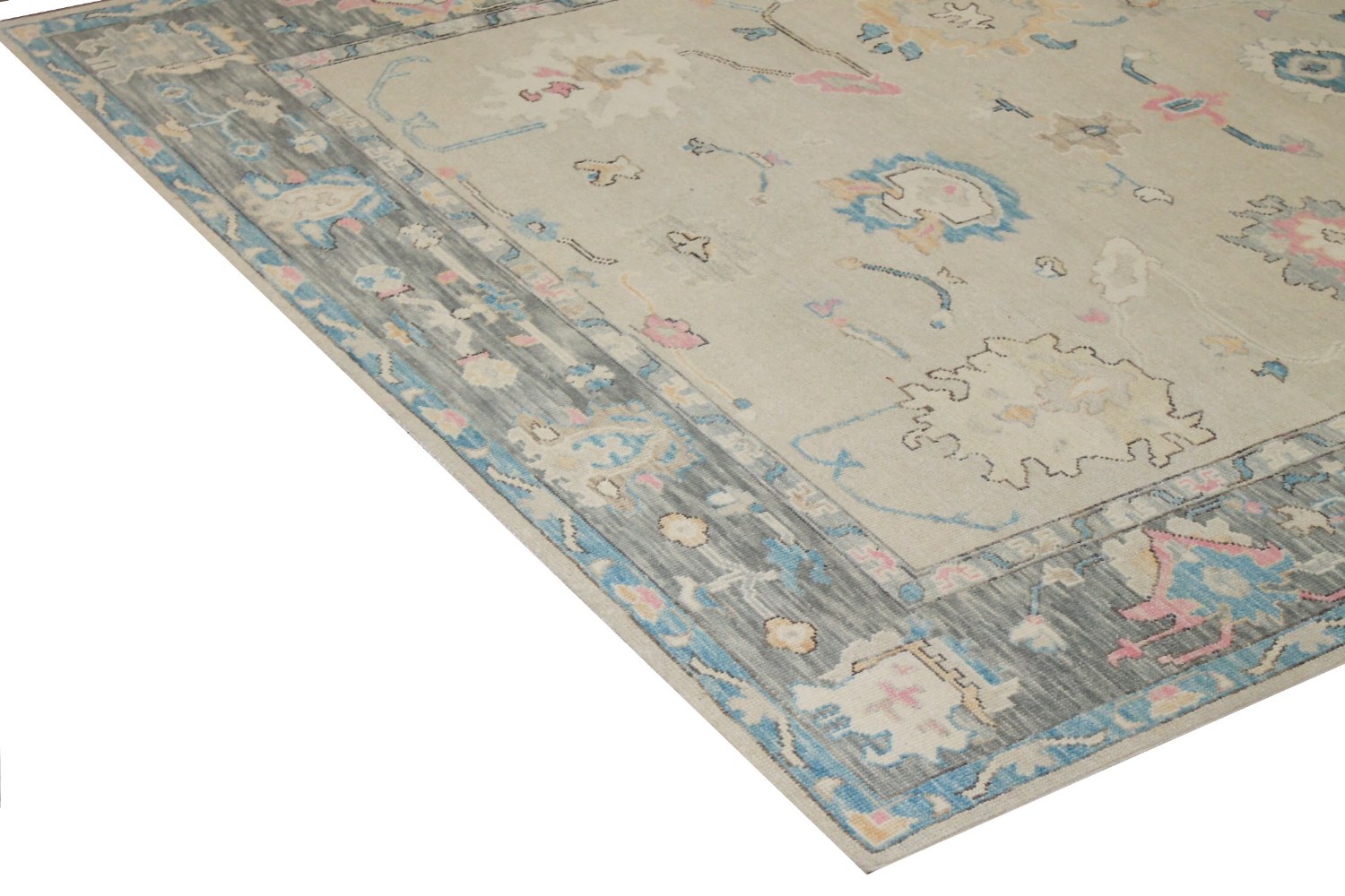 8x10 Oushak Hand Knotted Wool Area Rug - MR024434