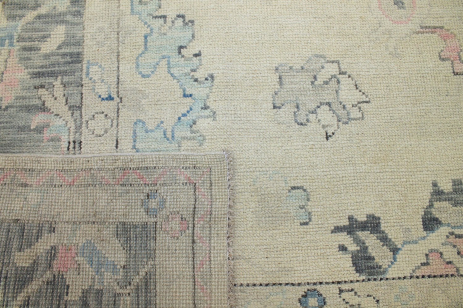 9x12 Oushak Hand Knotted Wool Area Rug - MR024437