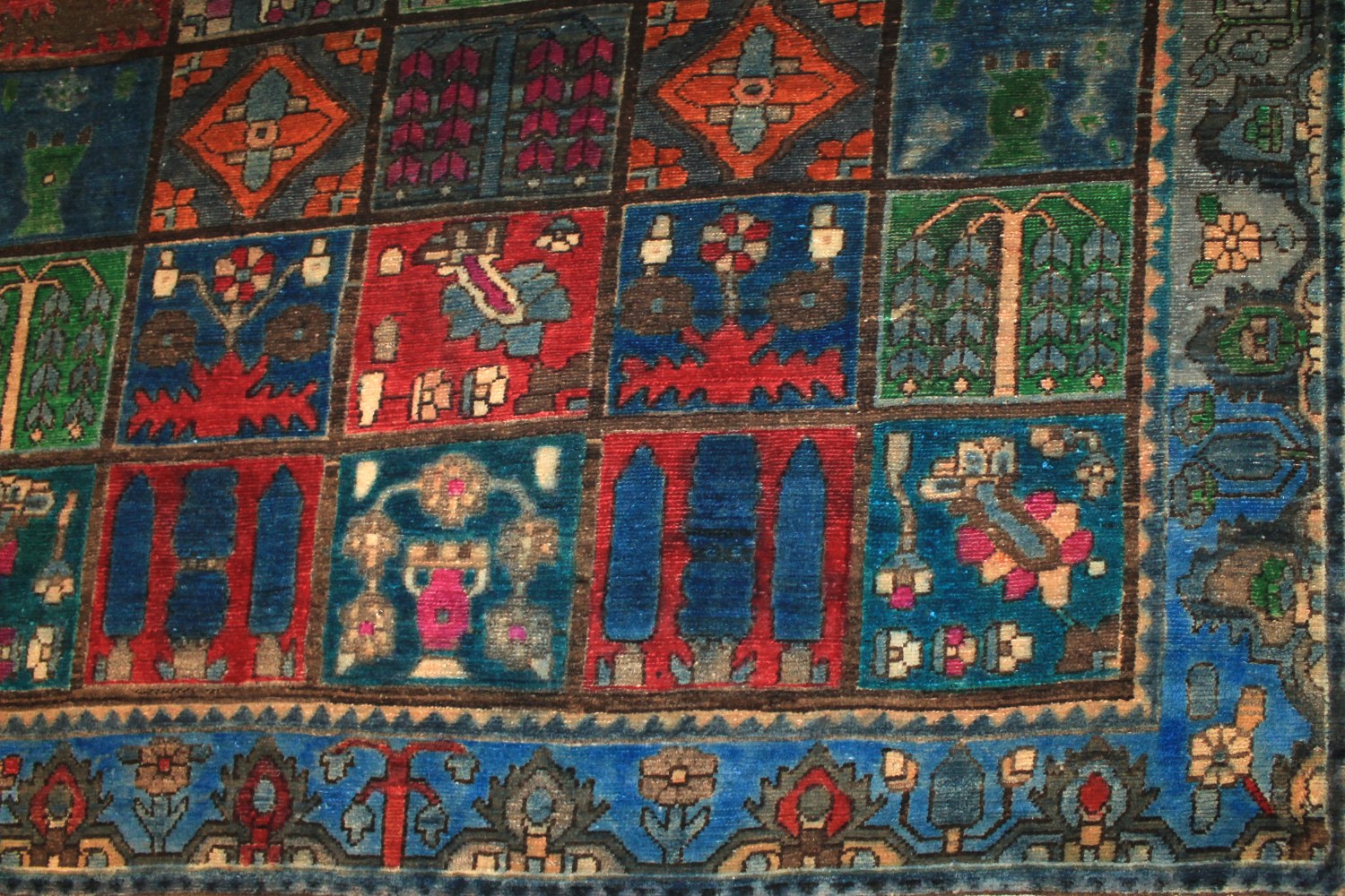 5x7/8 Vintage Hand Knotted Wool Area Rug - MR024467