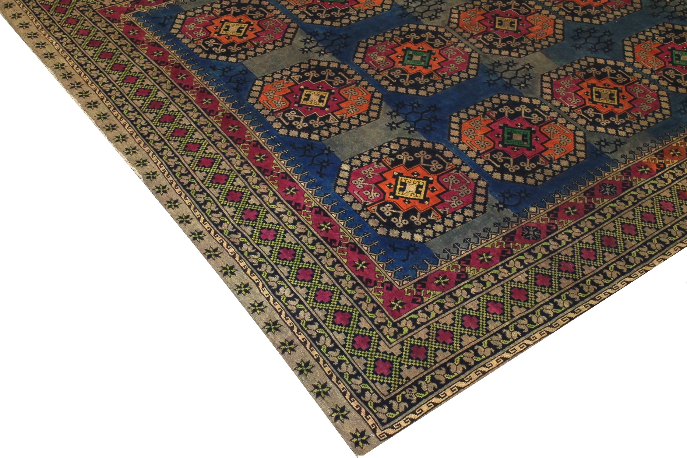 8x10 Vintage Hand Knotted Wool Area Rug - MR024472