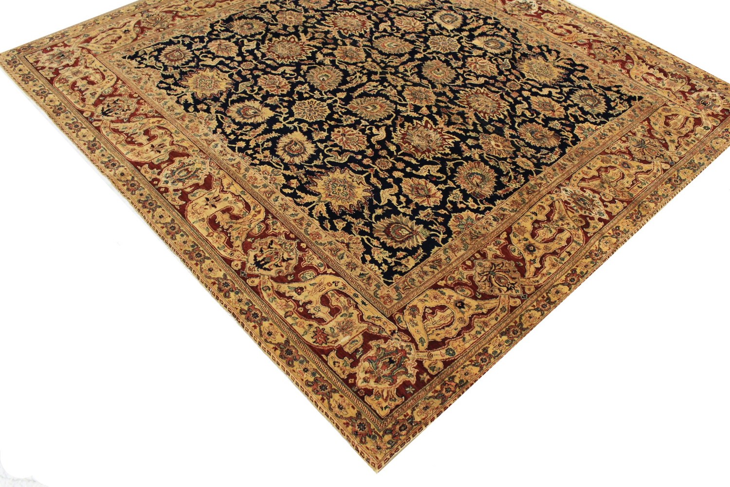 9 ft. & Over Round & Square Traditional Hand Knotted Wool Area Rug - MR024516