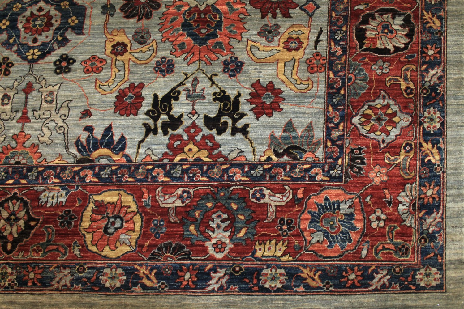 9x12 Antique Revival Hand Knotted Wool Area Rug - MR024560