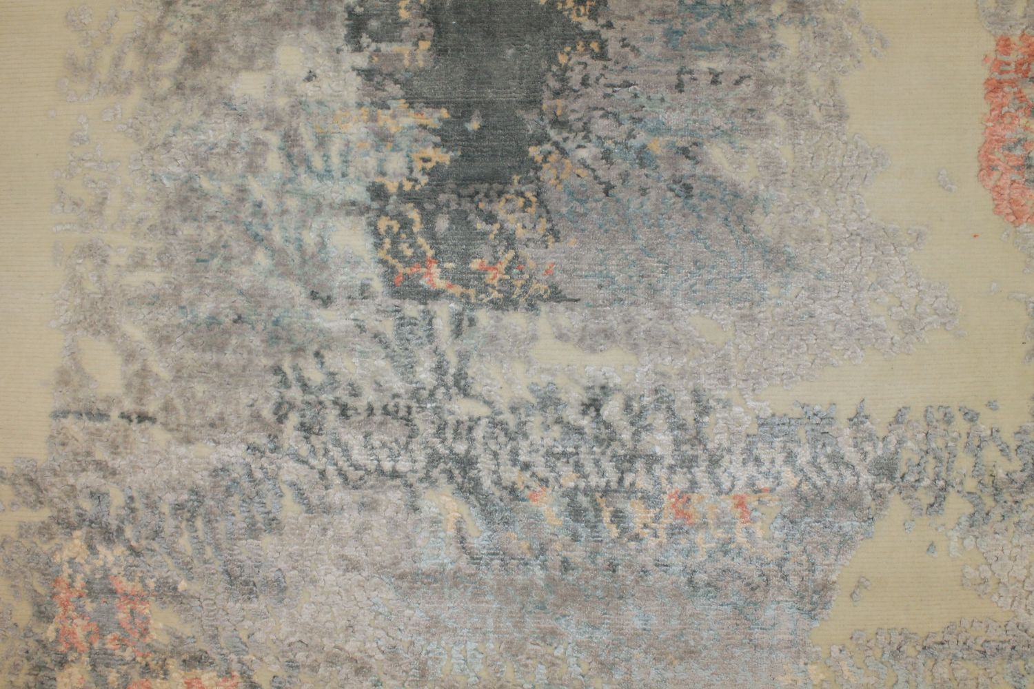8x10 Modern Hand Knotted Wool & Bamboo Silk Area Rug - MR024662