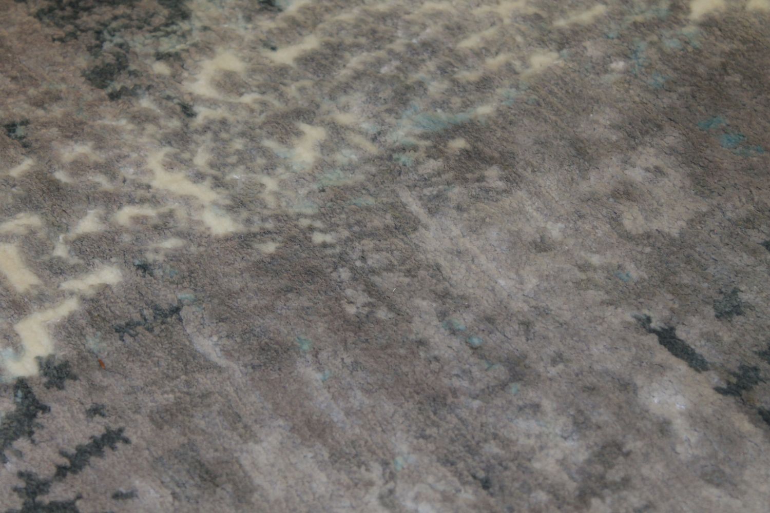 8x10 Modern Hand Knotted Wool & Bamboo Silk Area Rug - MR024662