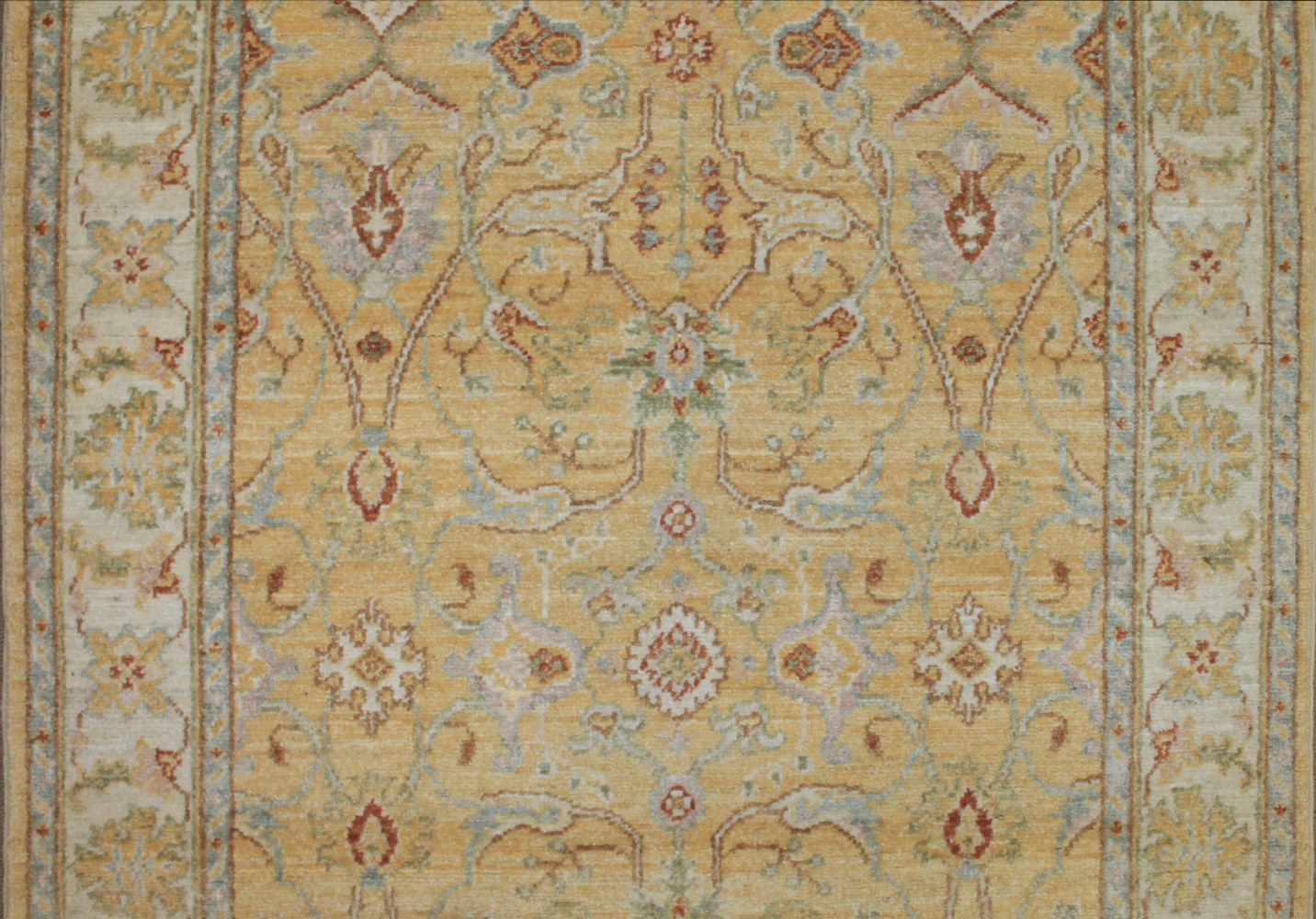 13 ft. & Longer Runner Peshawar Hand Knotted Wool Area Rug - MR024683