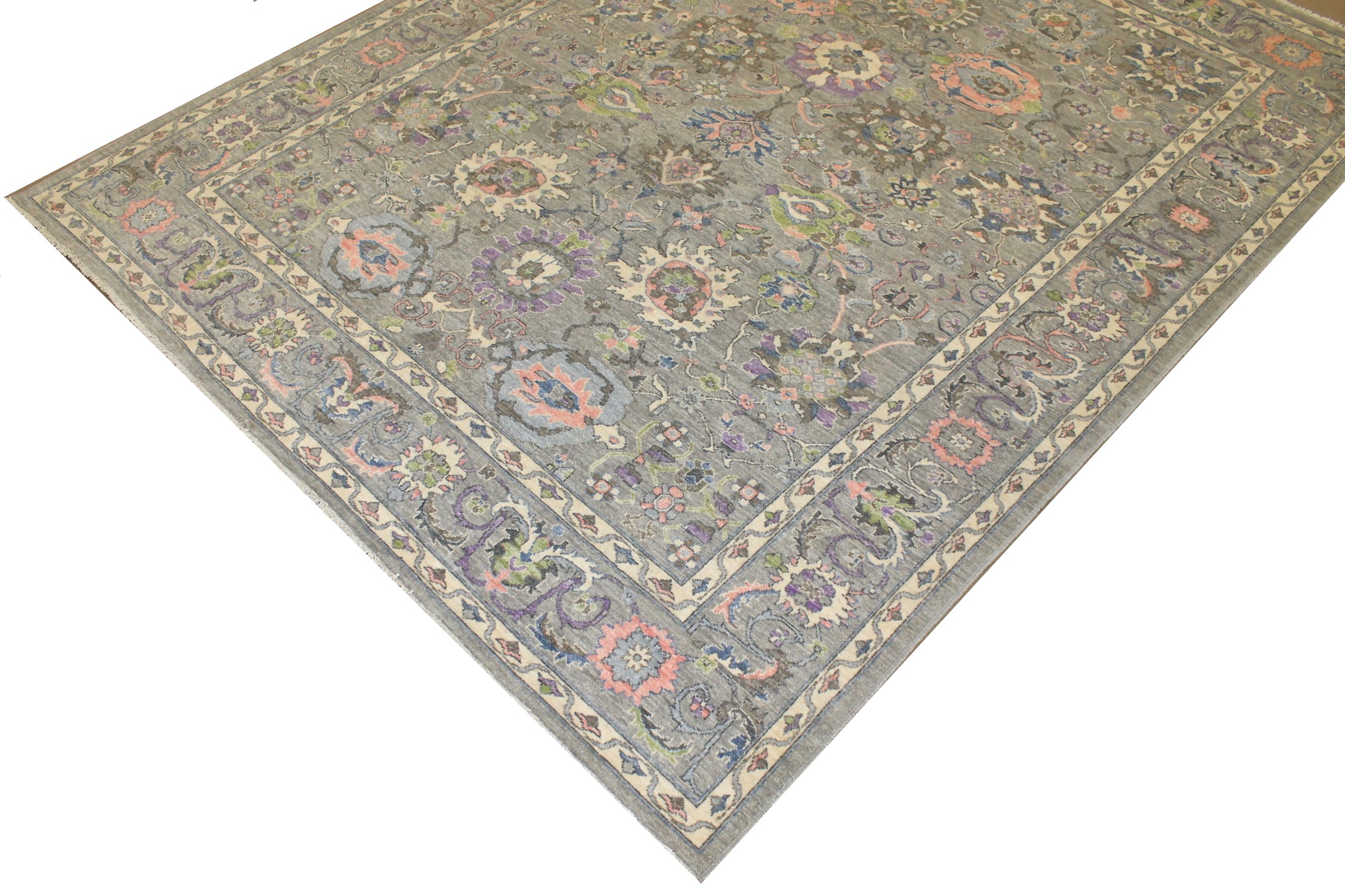 8x10 Peshawar Hand Knotted Wool Area Rug - MR024734