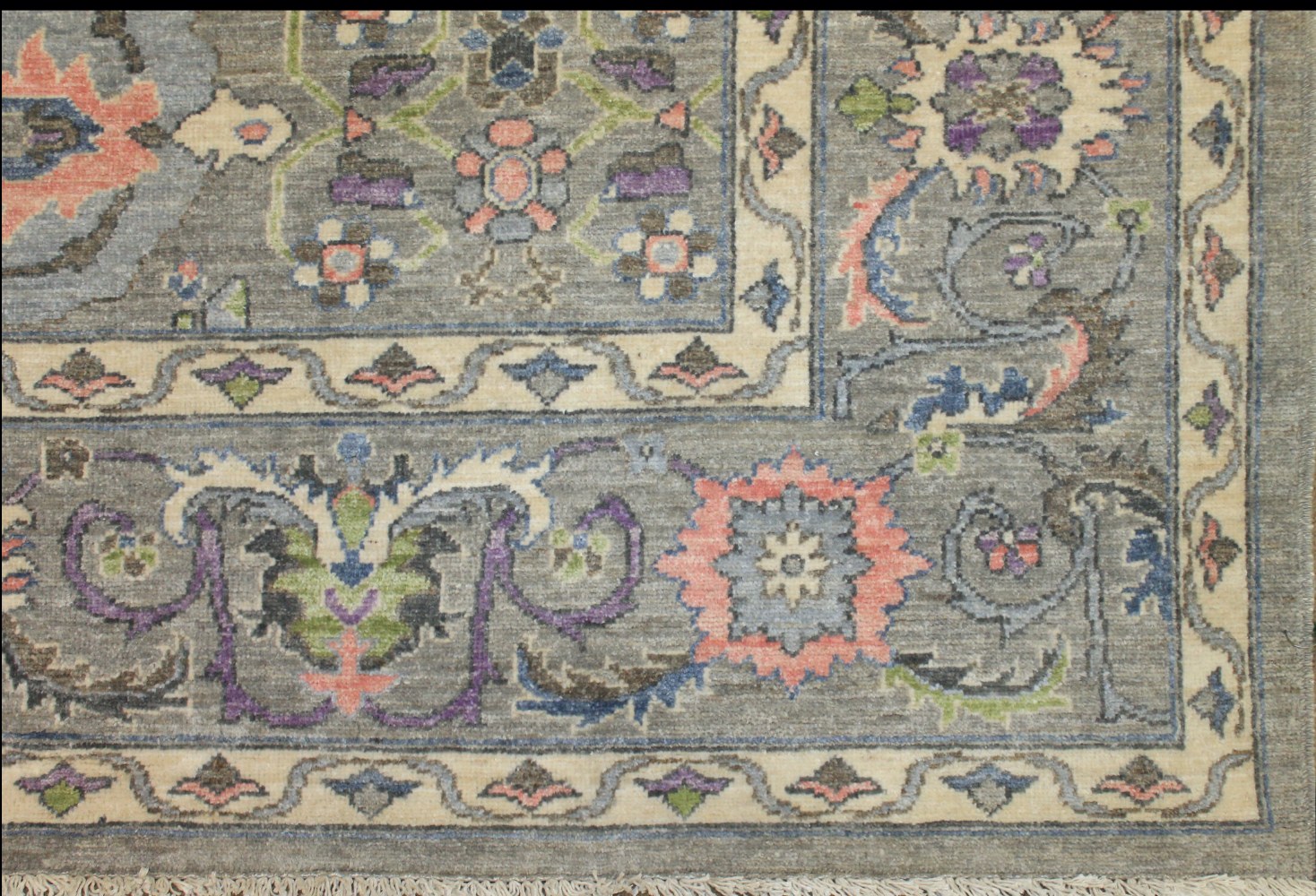 8x10 Peshawar Hand Knotted Wool Area Rug - MR024734