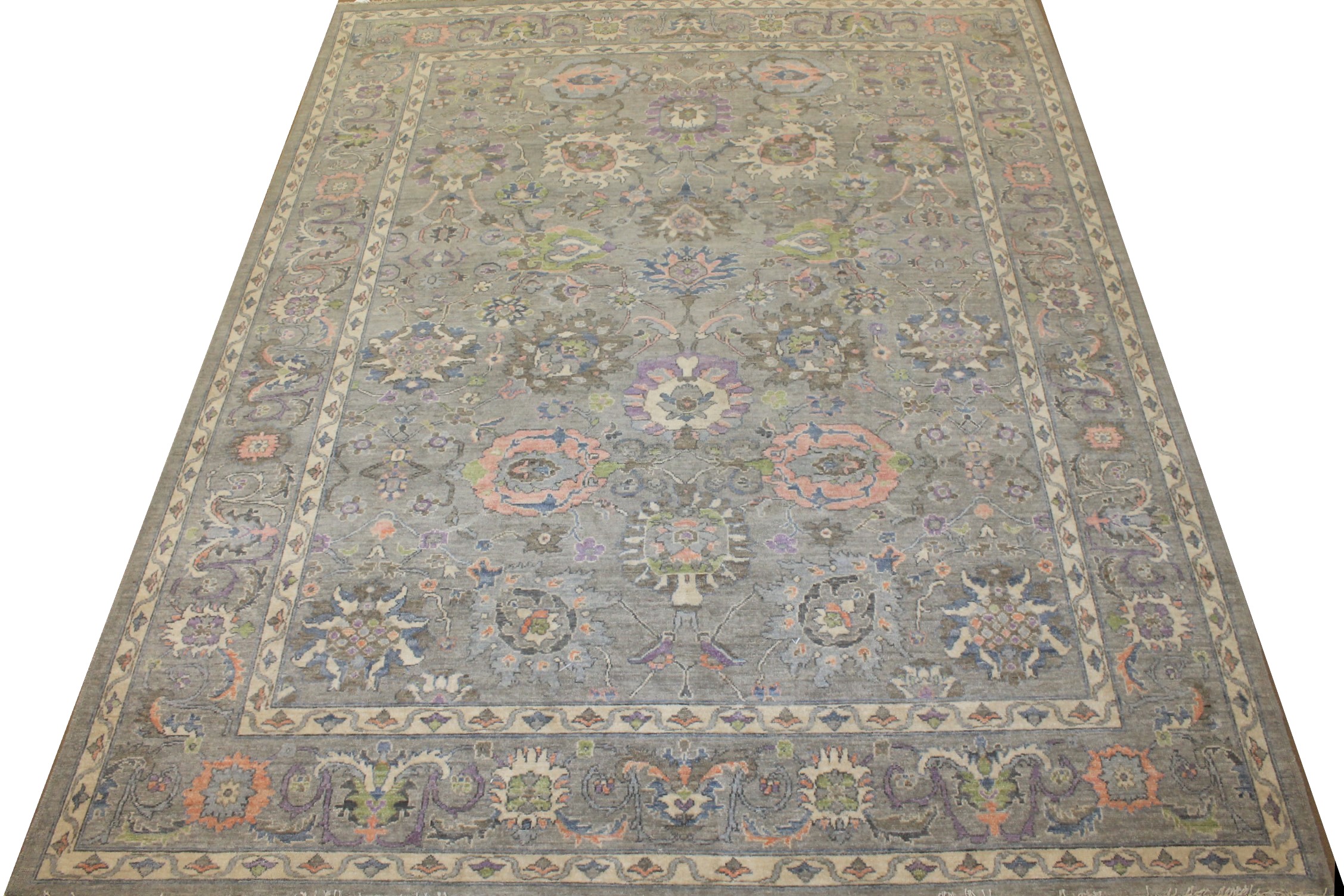 8x10 Peshawar Hand Knotted Wool Area Rug - MR024734