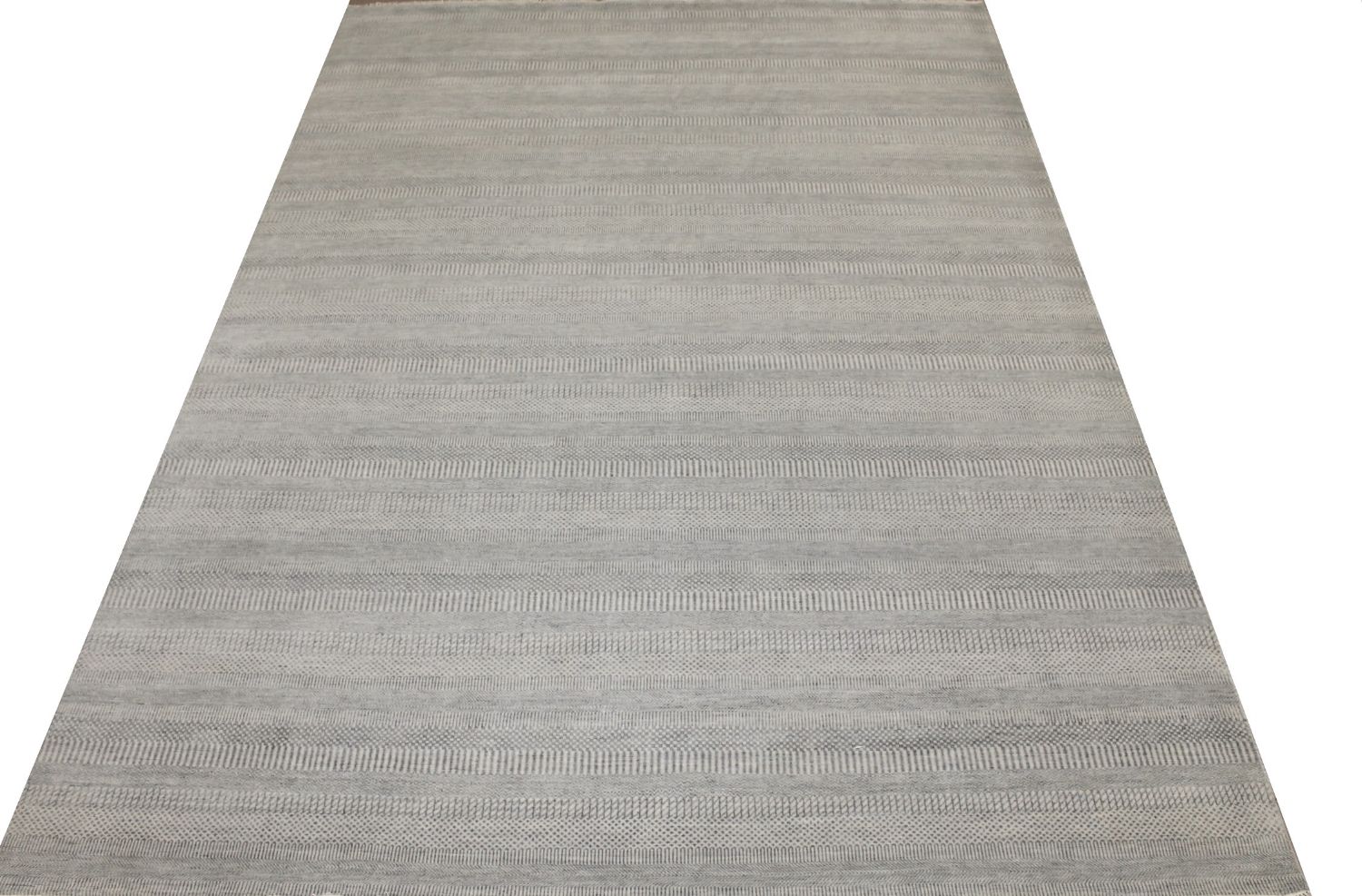10x14 Casual Hand Knotted Wool & Viscose Area Rug - MR024861