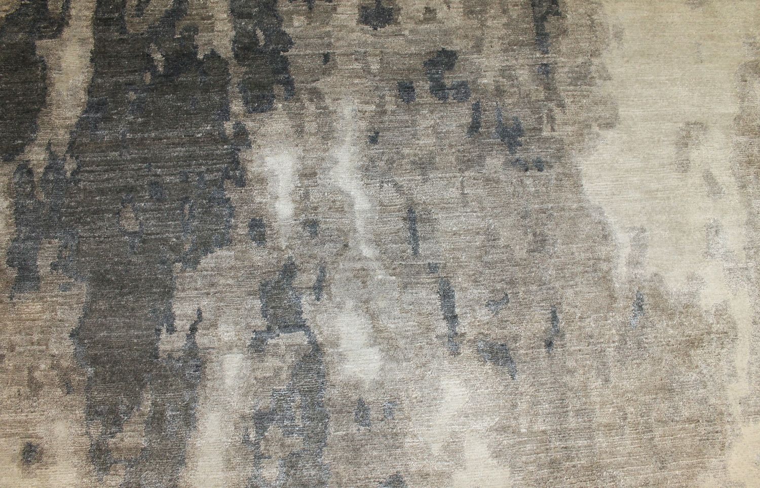 9x12 Modern Hand Knotted Wool & Viscose Area Rug - MR024887
