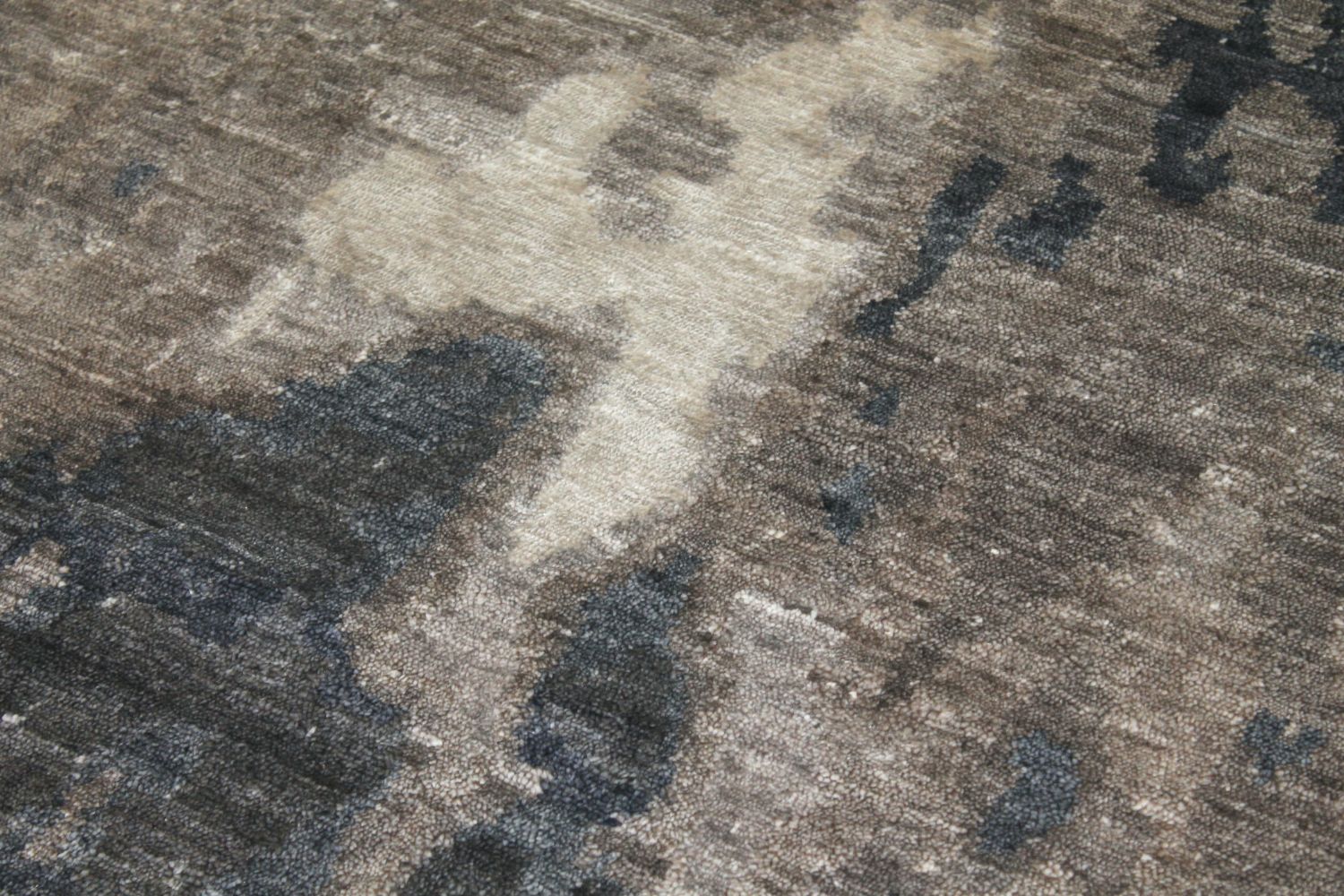 9x12 Modern Hand Knotted Wool & Viscose Area Rug - MR024887