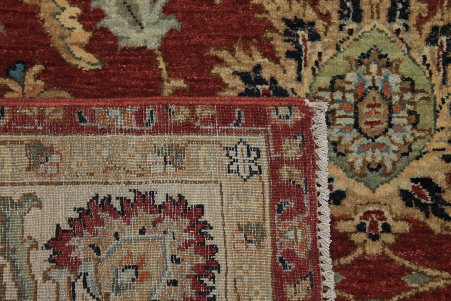 6x9 Traditional Hand Knotted Wool Area Rug - MR024941