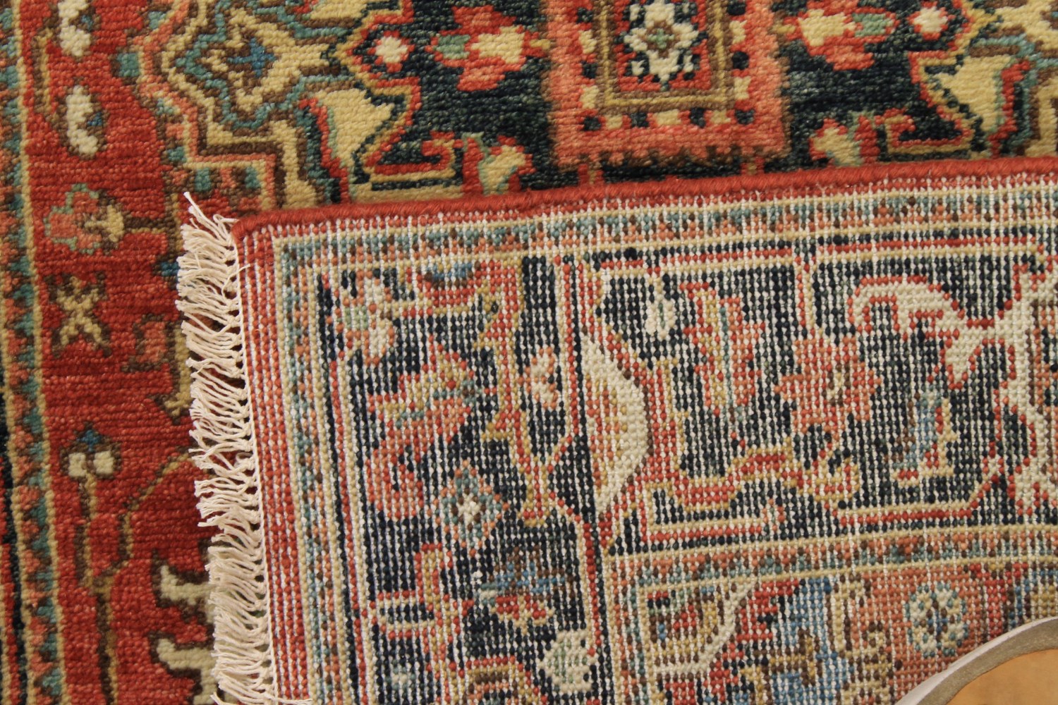 8 ft. Runner Heriz/Serapi Hand Knotted Wool Area Rug - MR024972