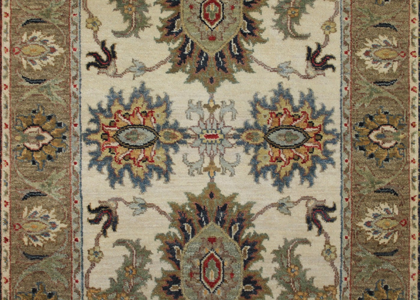 12 ft. Runner Traditional Hand Knotted Wool Area Rug - MR025052