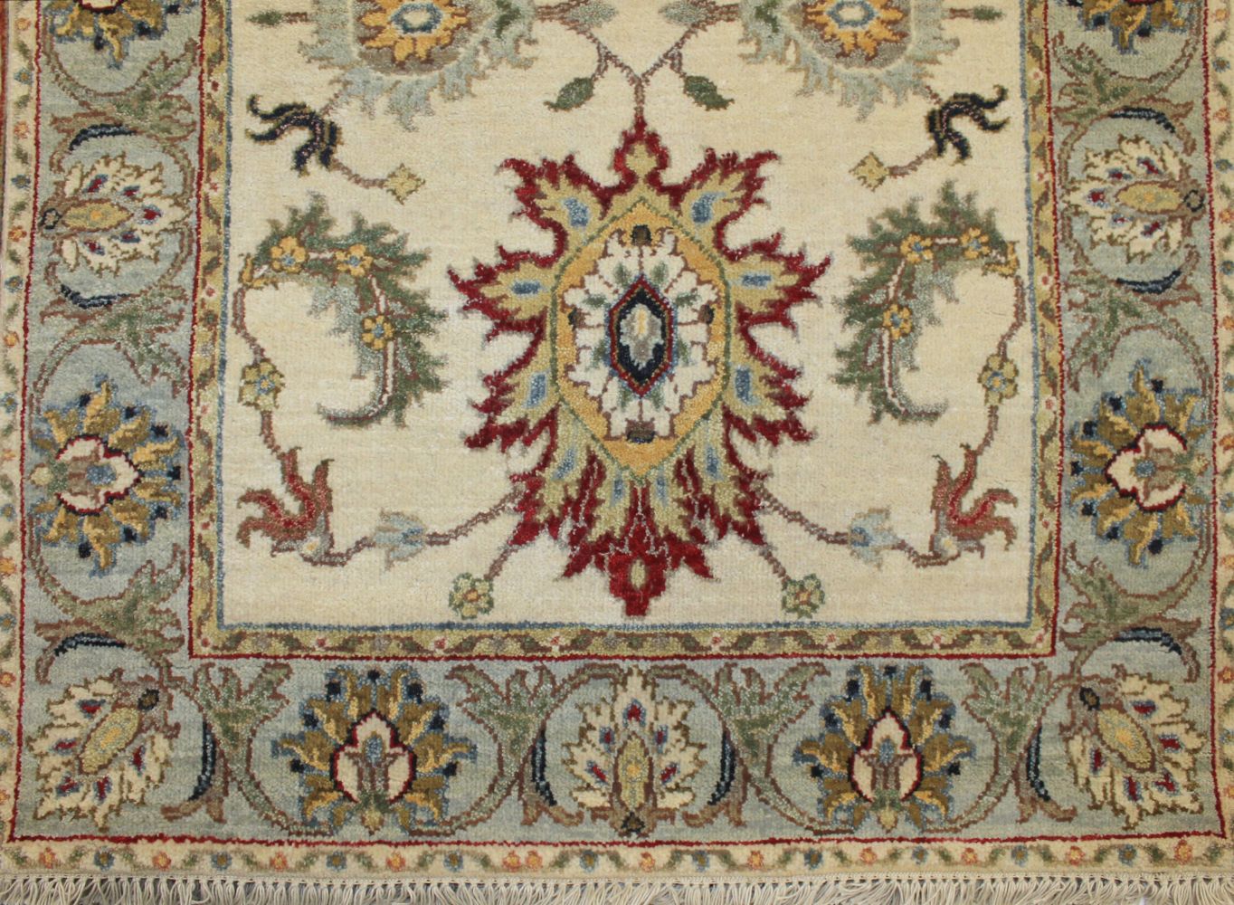 12 ft. Runner Traditional Hand Knotted Wool Area Rug - MR025058