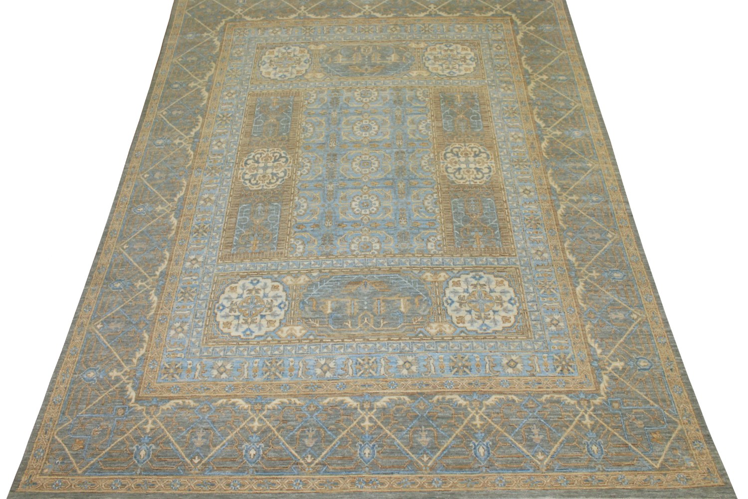 8x10 Traditional Hand Knotted Wool Area Rug - MR025112