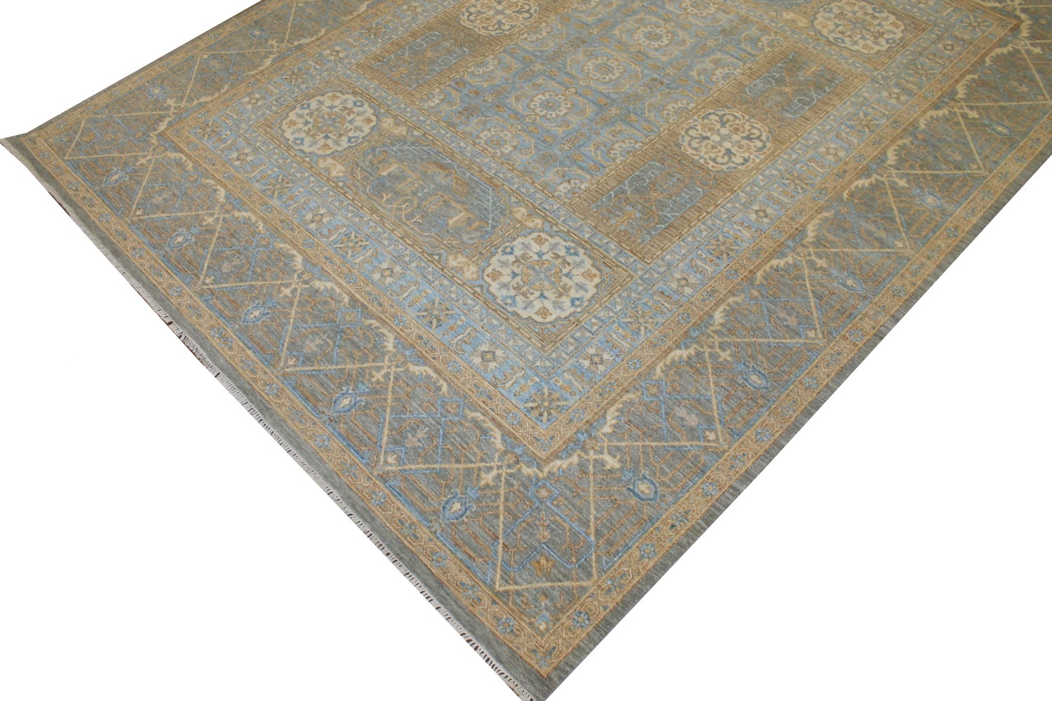 8x10 Traditional Hand Knotted Wool Area Rug - MR025112