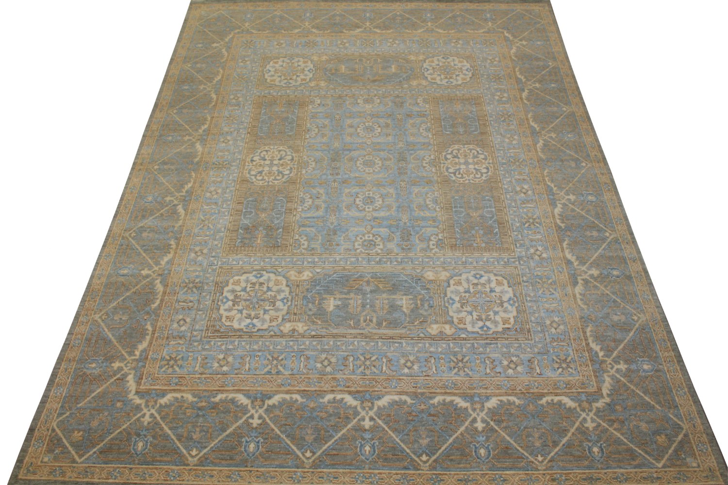 8x10 Traditional Hand Knotted Wool Area Rug - MR025112