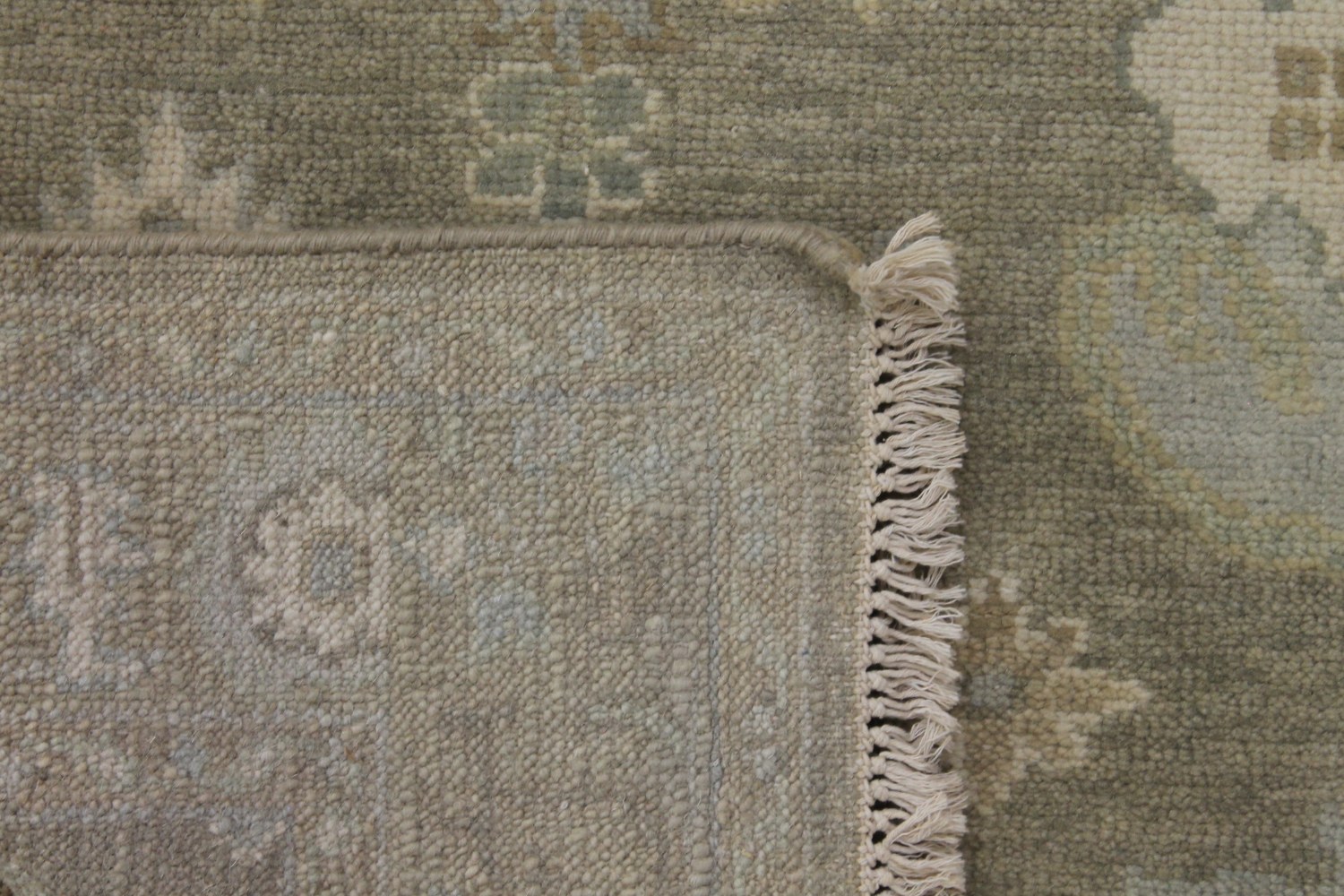 4x6 Oushak Hand Knotted Wool Area Rug - MR025140