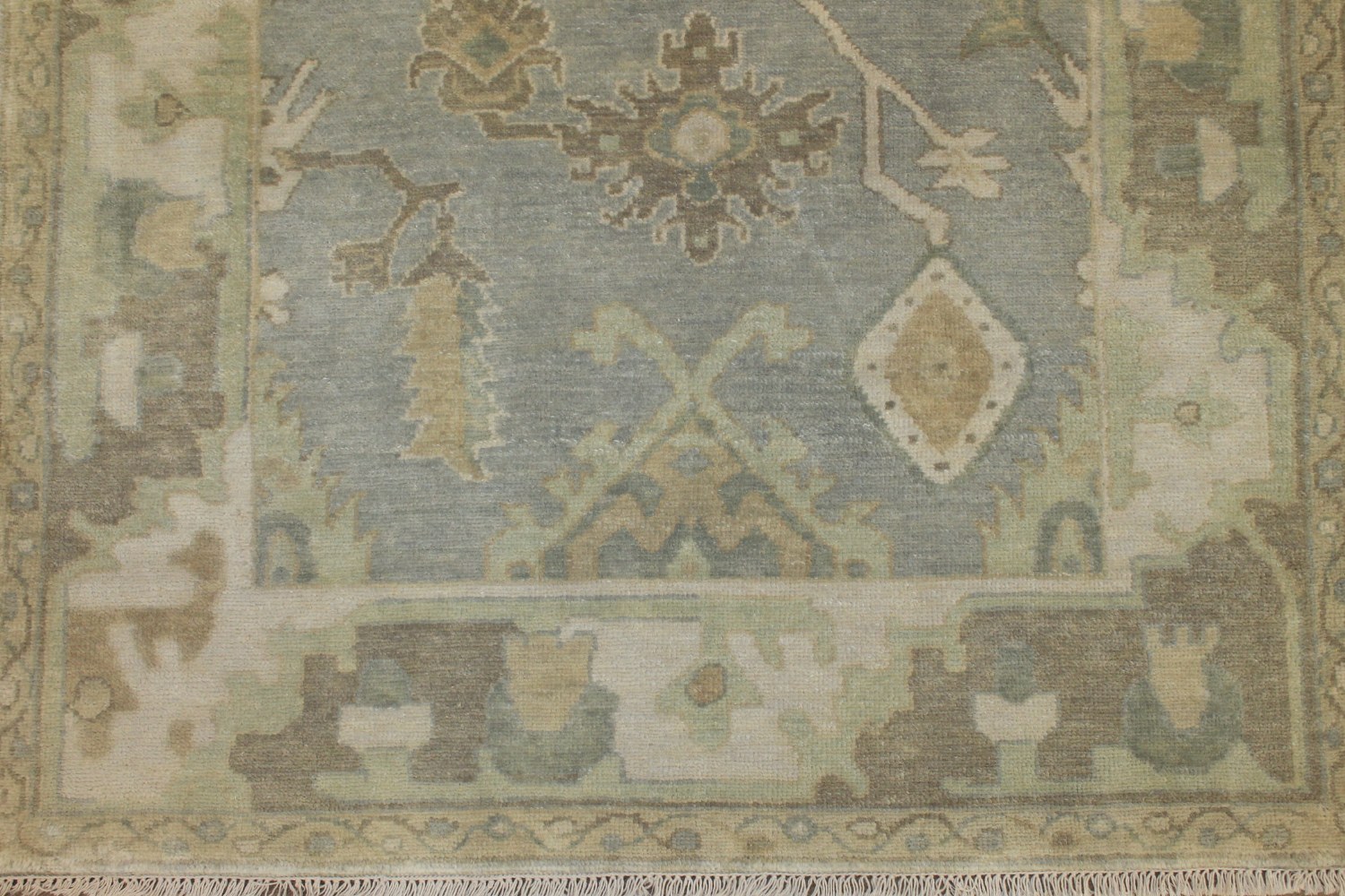 4x6 Oushak Hand Knotted Wool Area Rug - MR025142