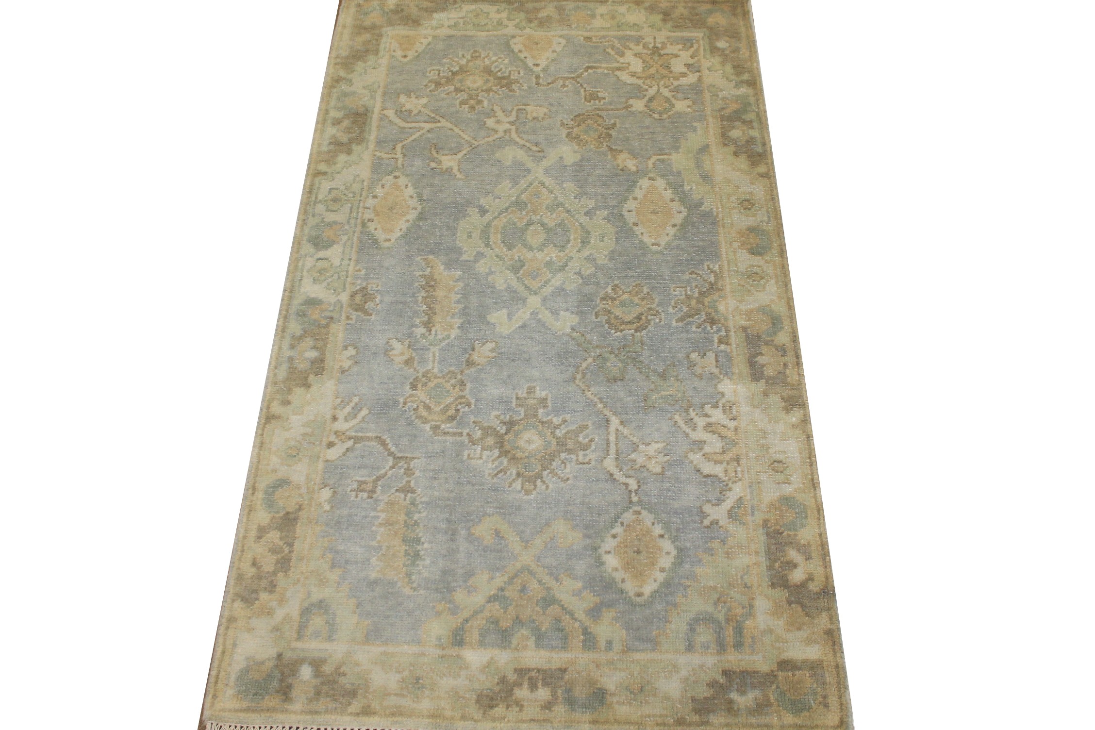 3x5 Oushak Hand Knotted Wool Area Rug - MR025148